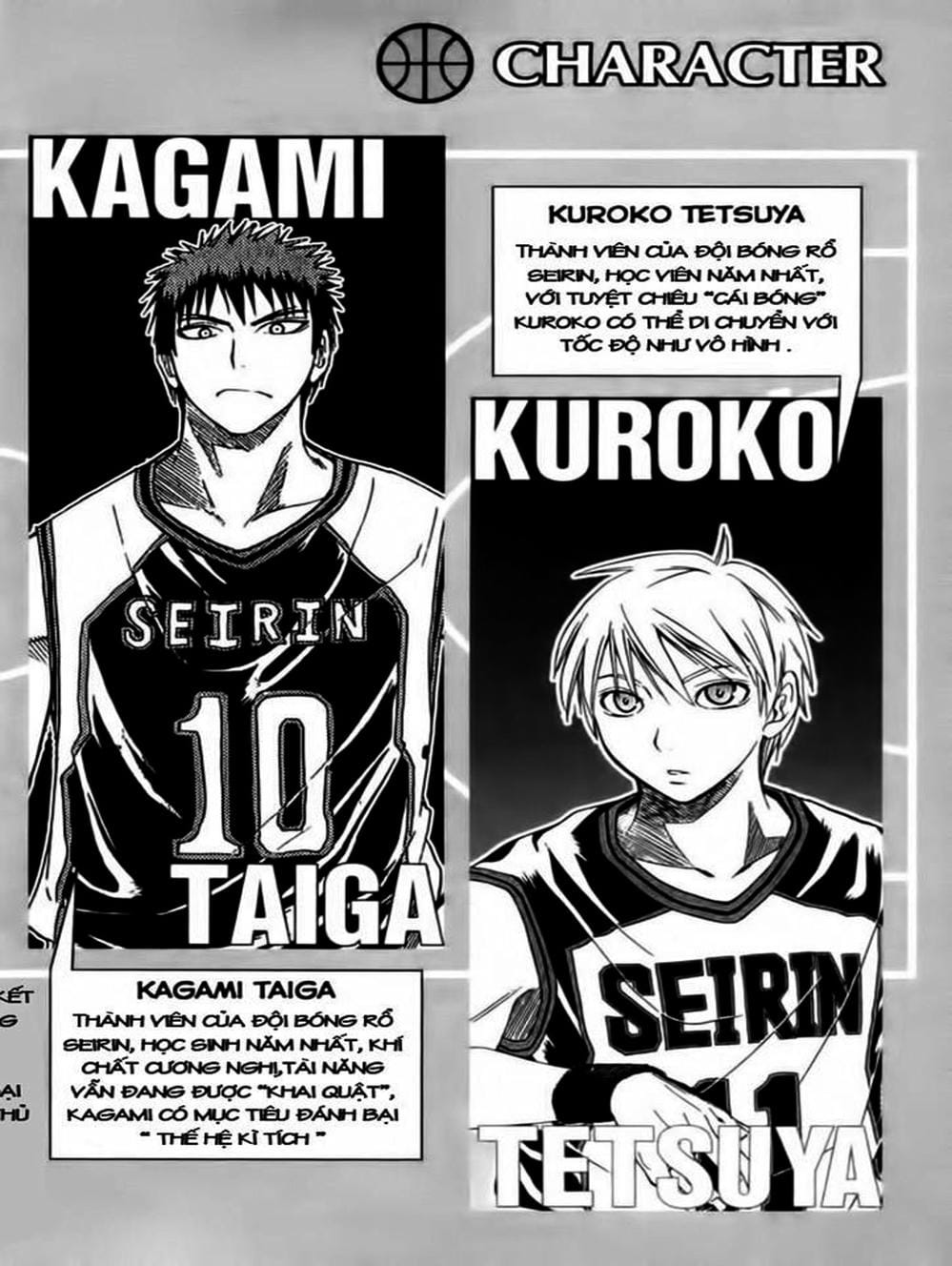 Truyện Tranh Vua Bóng Rổ - Kuroko’s Basketball trang 3