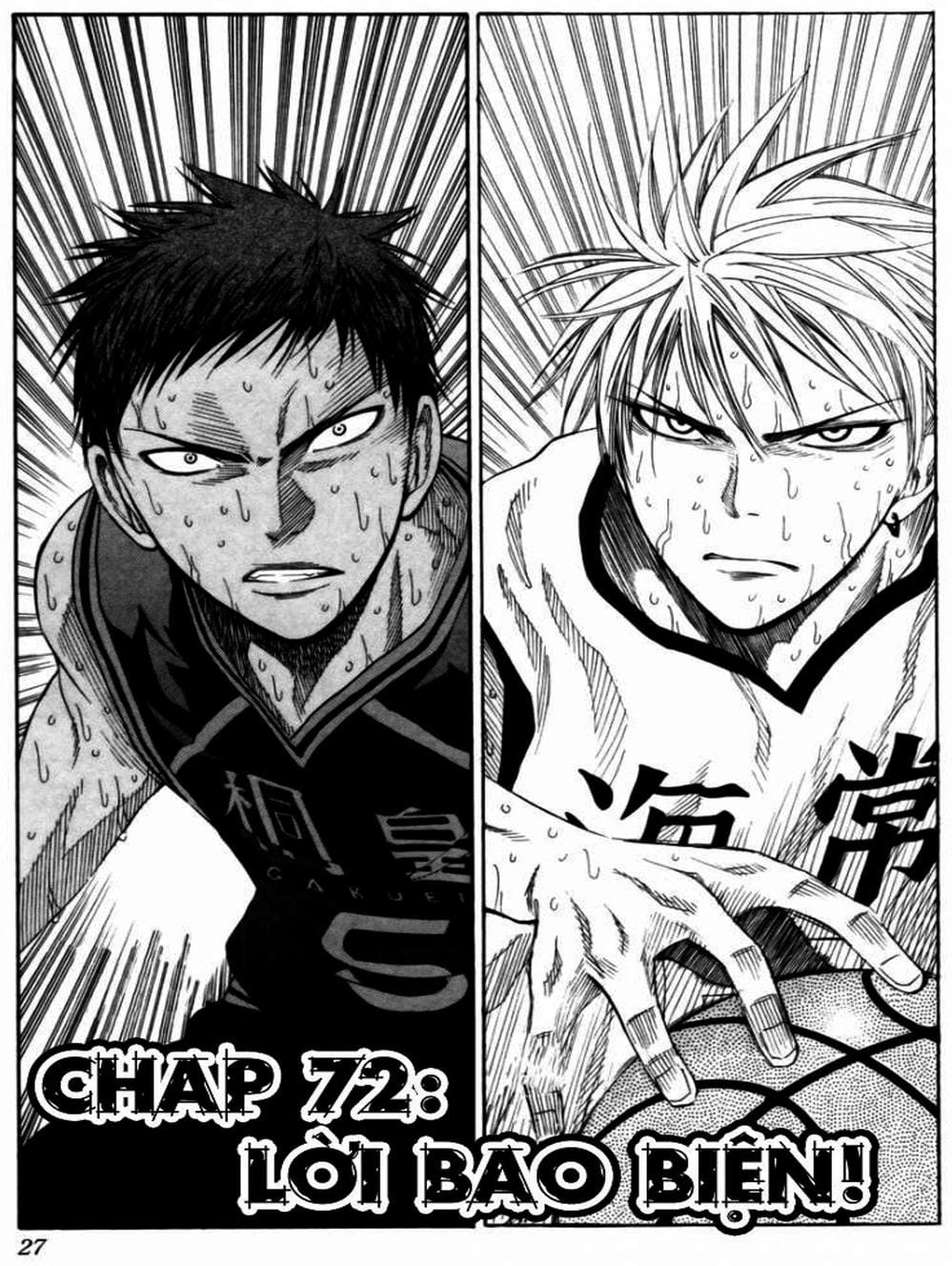 Truyện Tranh Vua Bóng Rổ - Kuroko’s Basketball trang 3