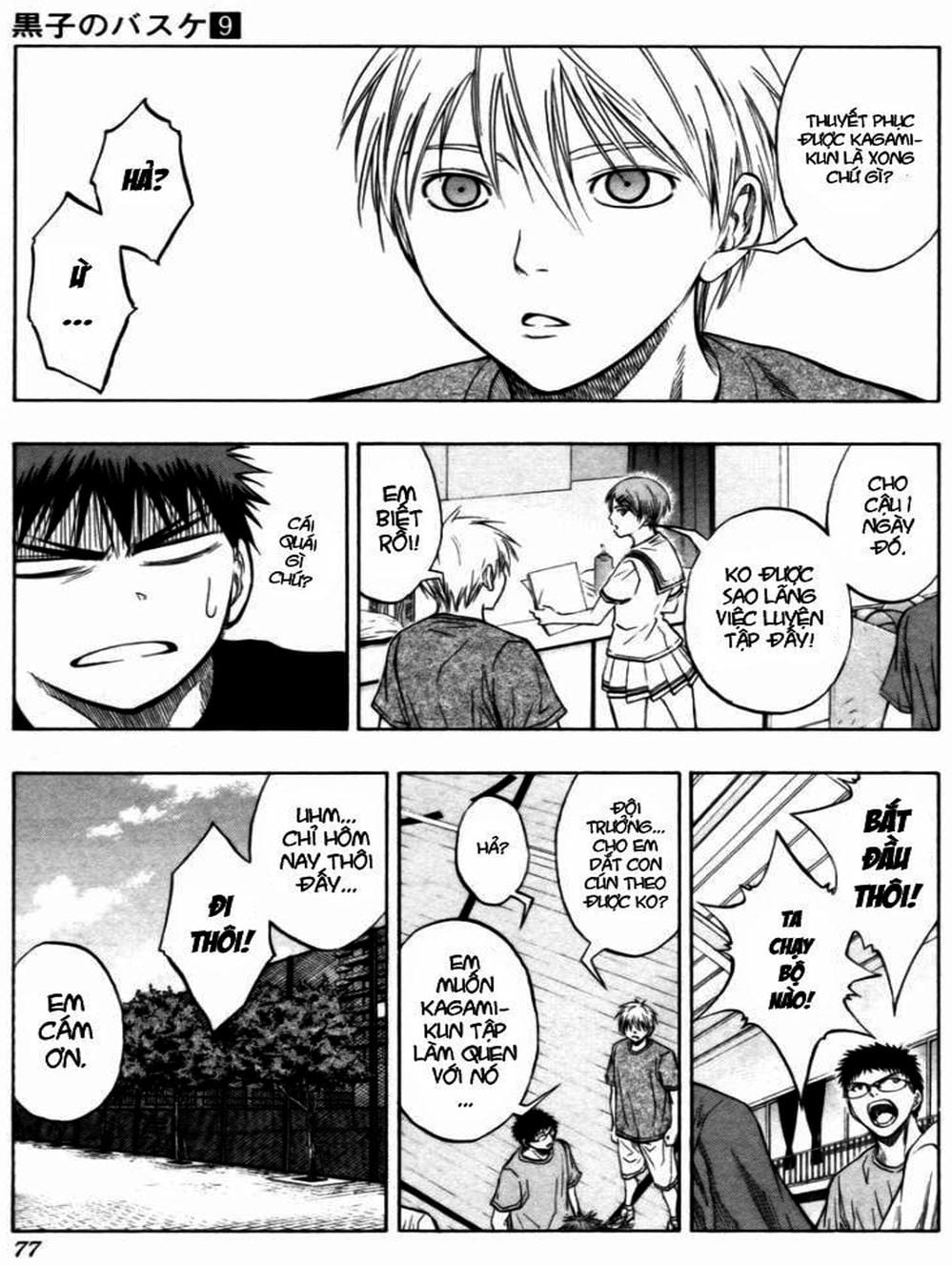 Truyện Tranh Vua Bóng Rổ - Kuroko’s Basketball trang 3