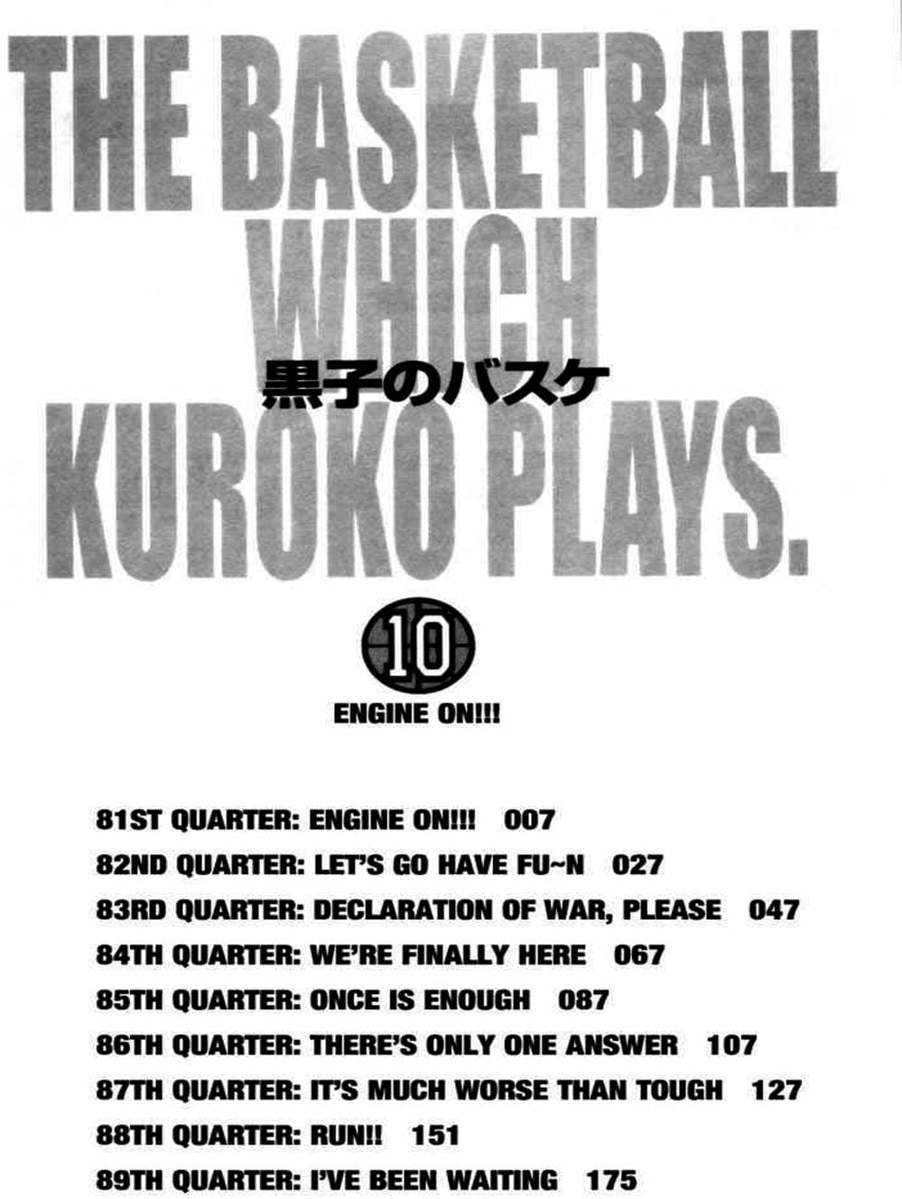 Truyện Tranh Vua Bóng Rổ - Kuroko’s Basketball trang 3