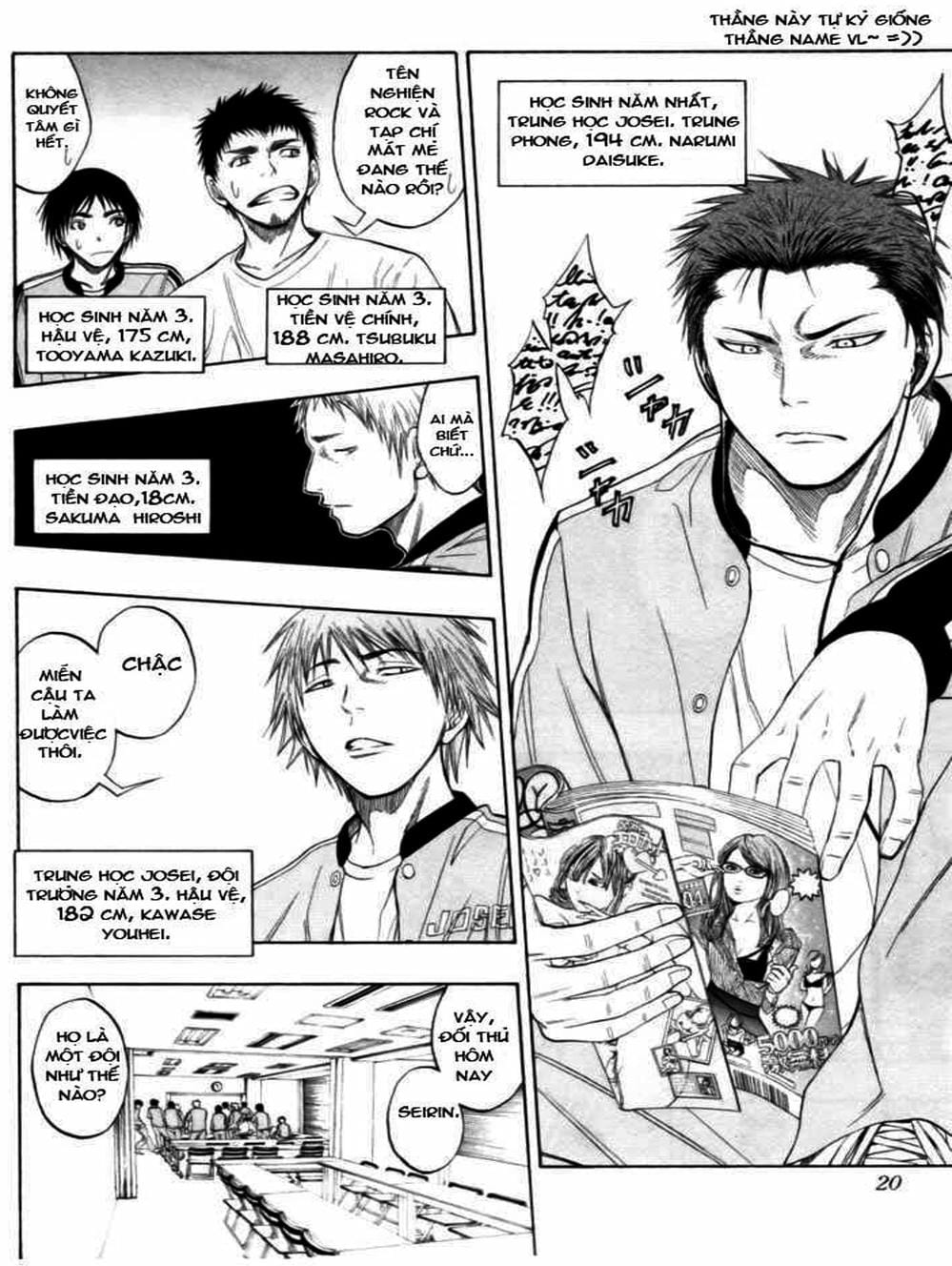 Truyện Tranh Vua Bóng Rổ - Kuroko’s Basketball trang 3