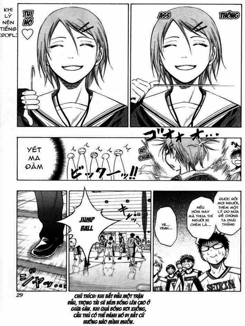 Truyện Tranh Vua Bóng Rổ - Kuroko’s Basketball trang 3