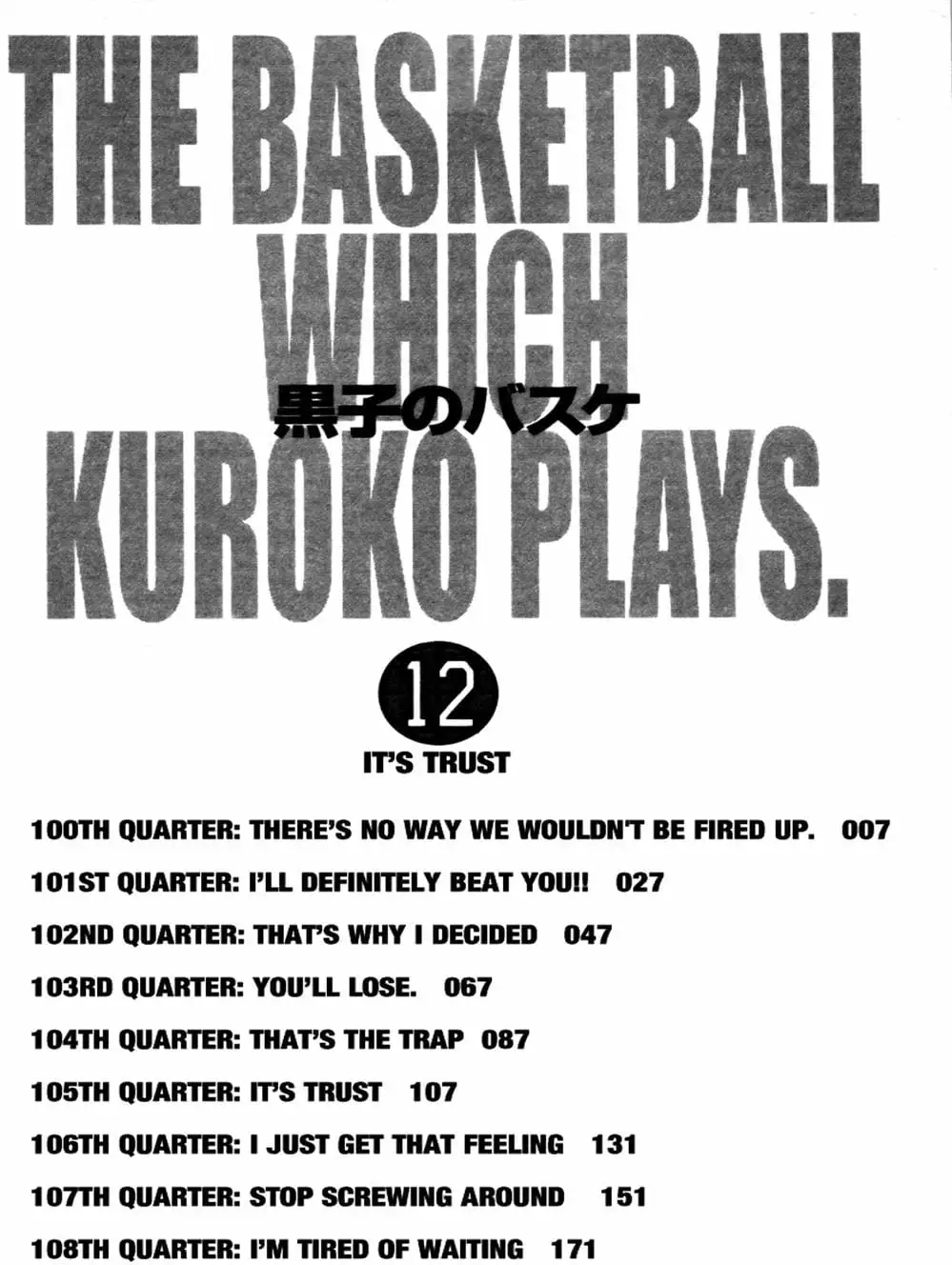 Truyện Tranh Vua Bóng Rổ - Kuroko’s Basketball trang 3