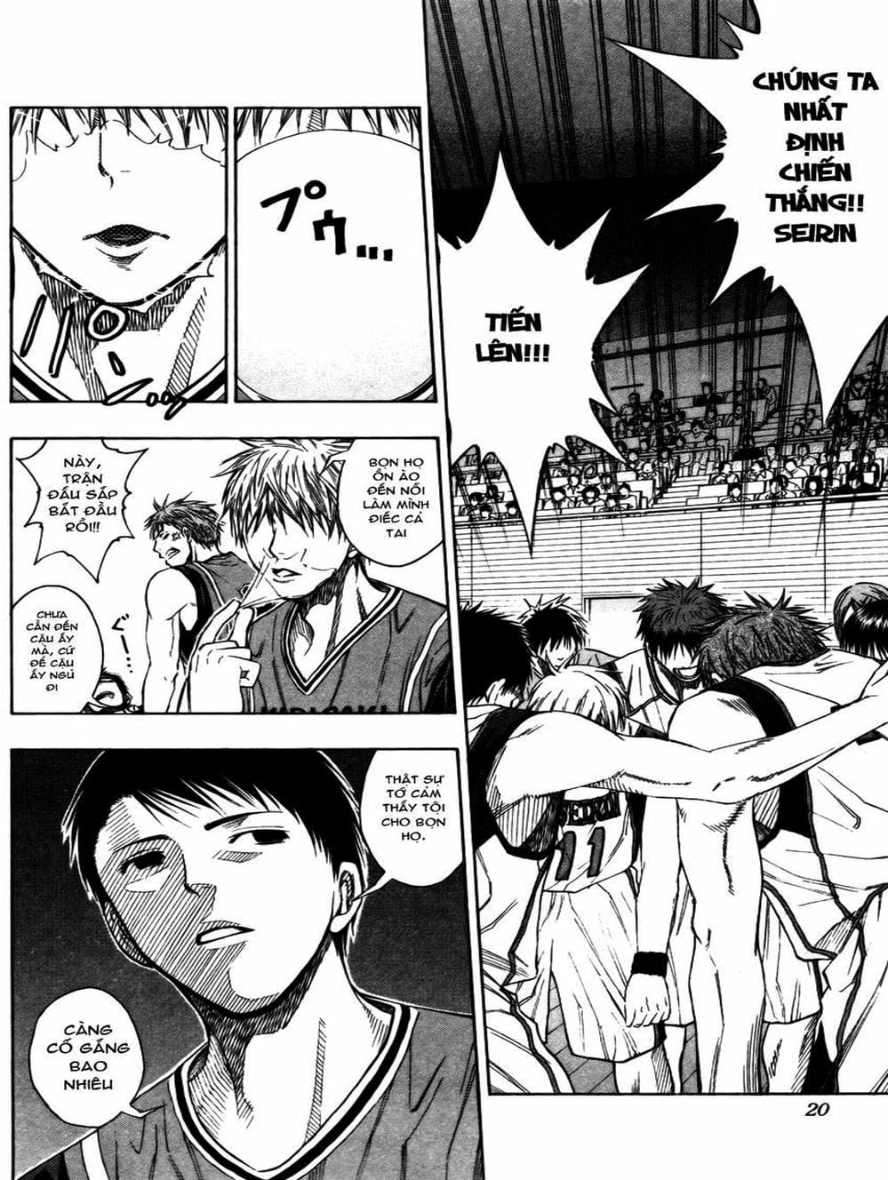 Truyện Tranh Vua Bóng Rổ - Kuroko’s Basketball trang 3