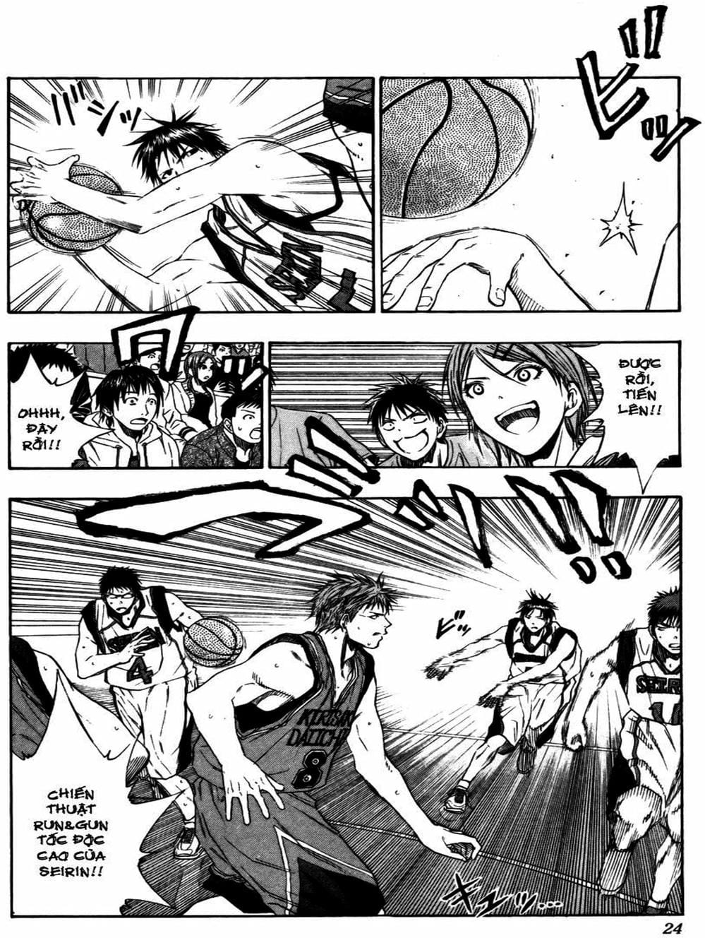 Truyện Tranh Vua Bóng Rổ - Kuroko’s Basketball trang 3
