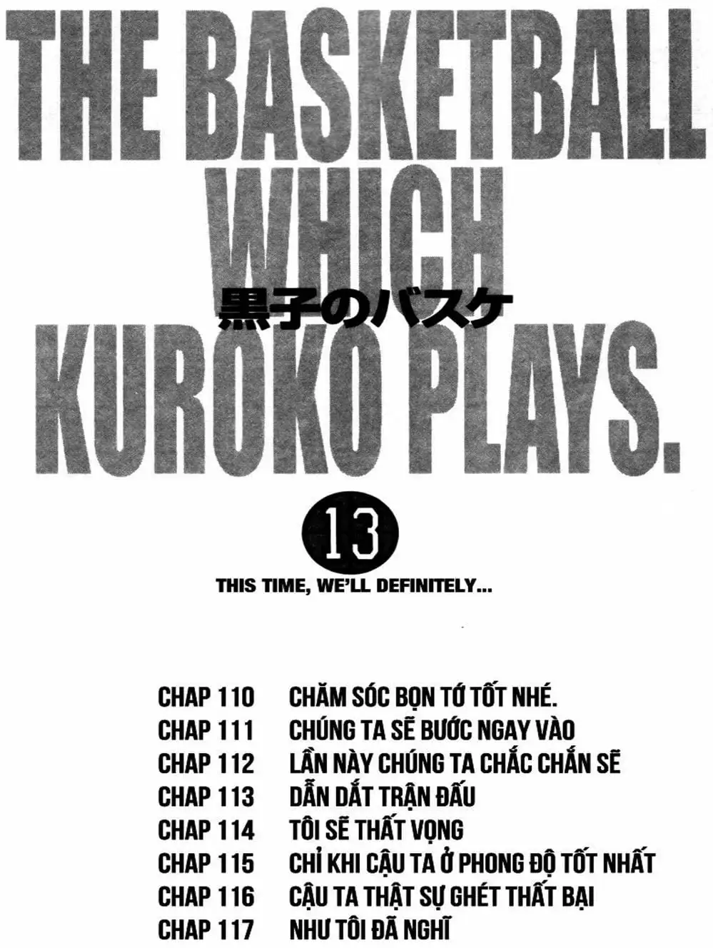 Truyện Tranh Vua Bóng Rổ - Kuroko’s Basketball trang 3