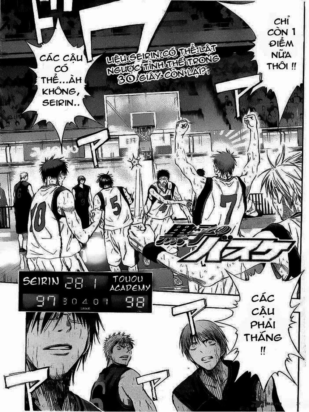 Truyện Tranh Vua Bóng Rổ - Kuroko’s Basketball trang 3