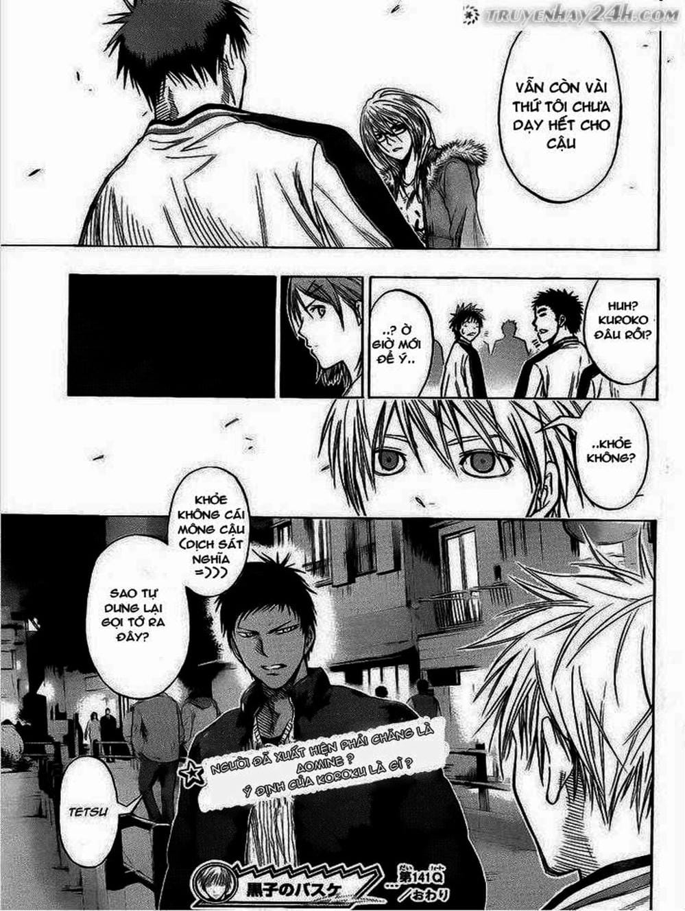 Truyện Tranh Vua Bóng Rổ - Kuroko’s Basketball trang 3