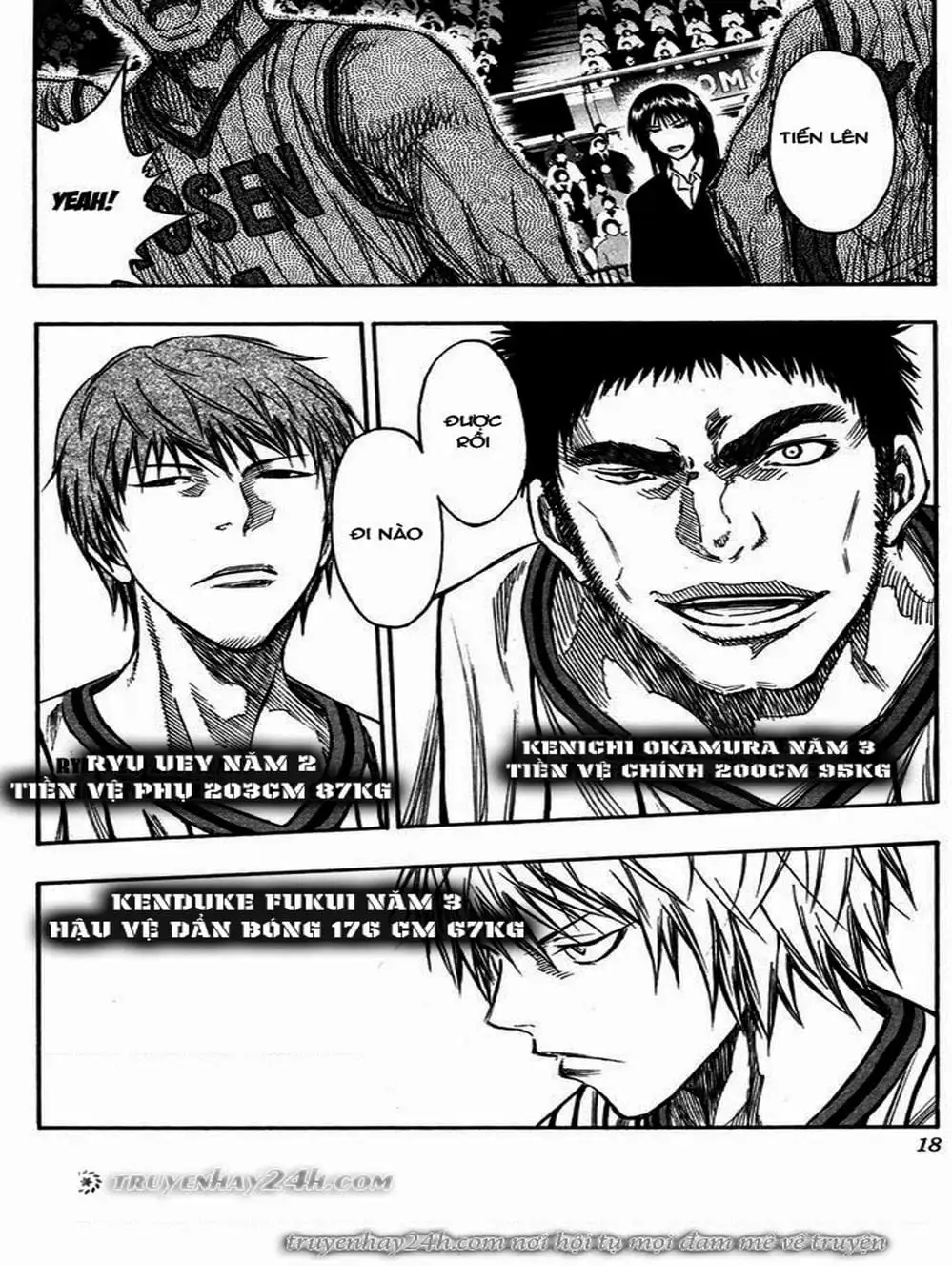 Truyện Tranh Vua Bóng Rổ - Kuroko’s Basketball trang 3