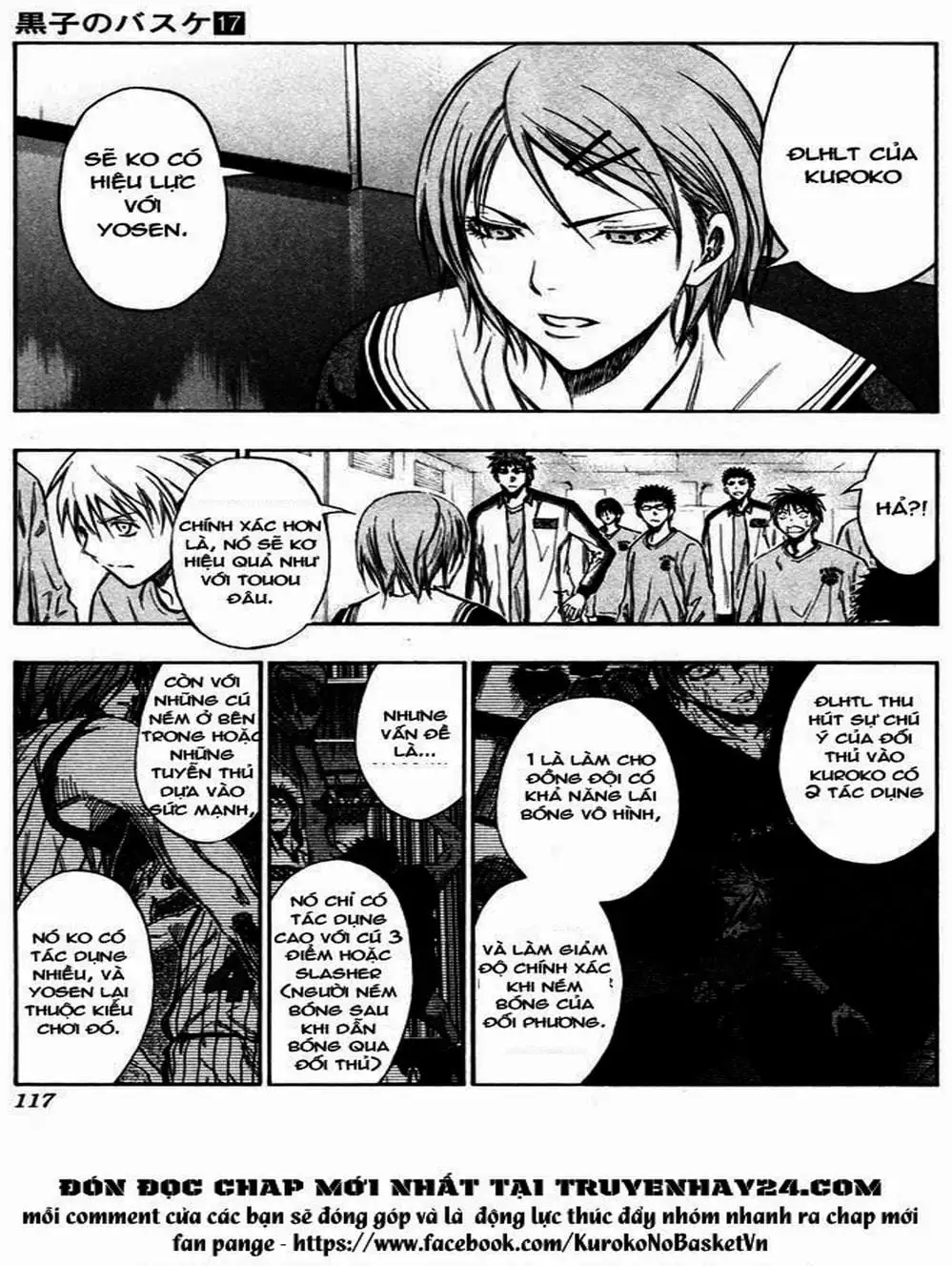 Truyện Tranh Vua Bóng Rổ - Kuroko’s Basketball trang 3