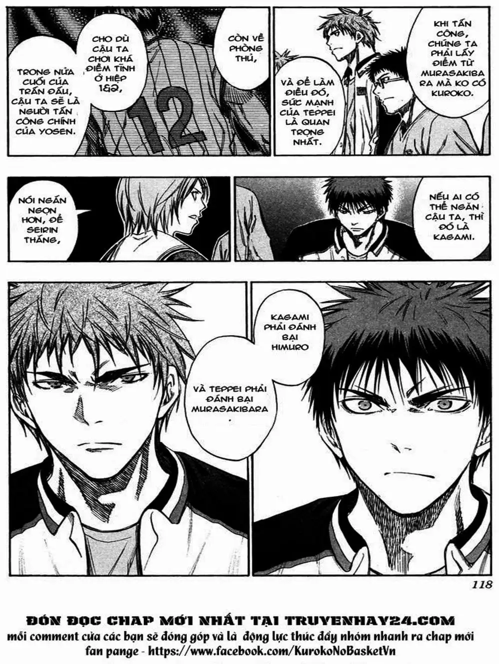 Truyện Tranh Vua Bóng Rổ - Kuroko’s Basketball trang 3