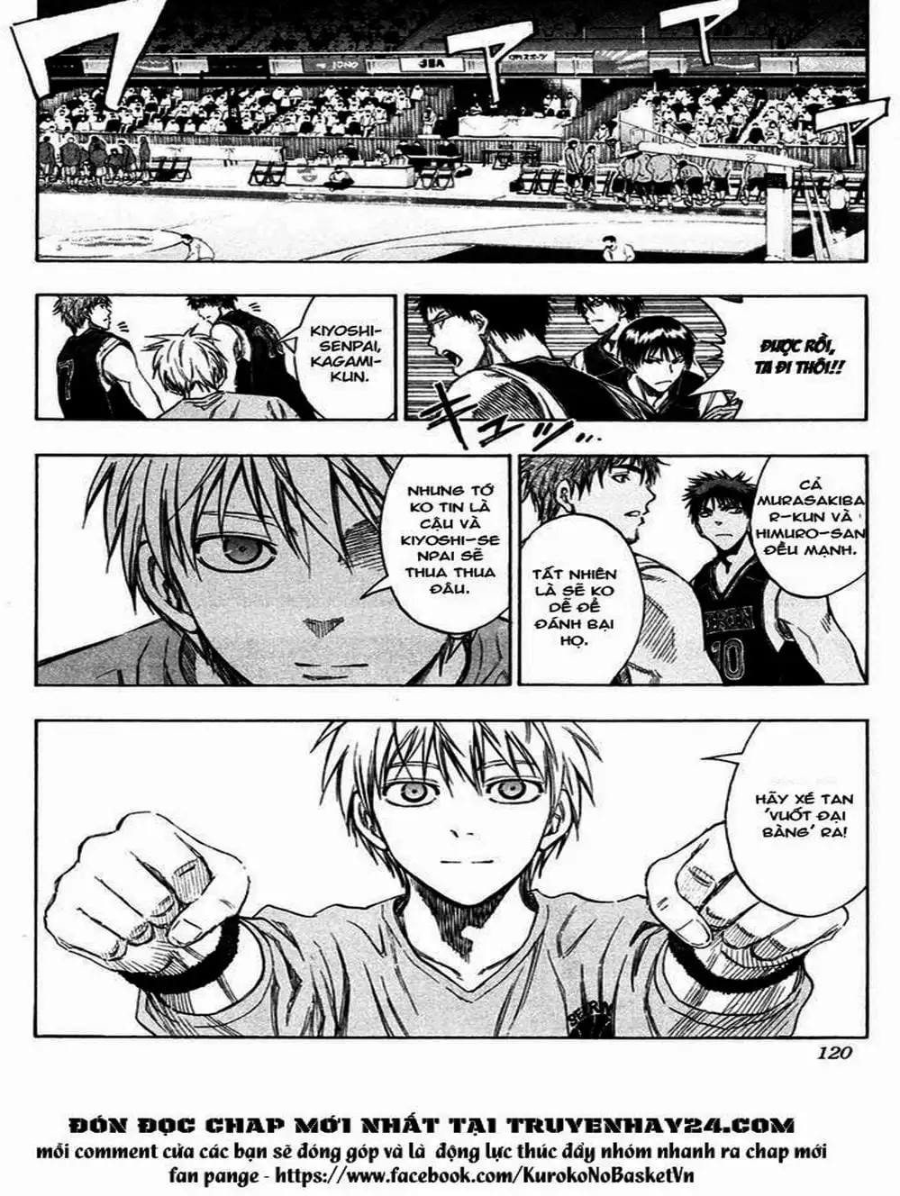 Truyện Tranh Vua Bóng Rổ - Kuroko’s Basketball trang 3