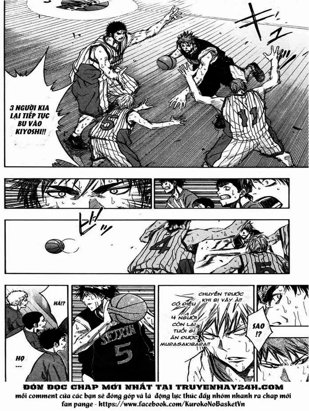 Truyện Tranh Vua Bóng Rổ - Kuroko’s Basketball trang 3