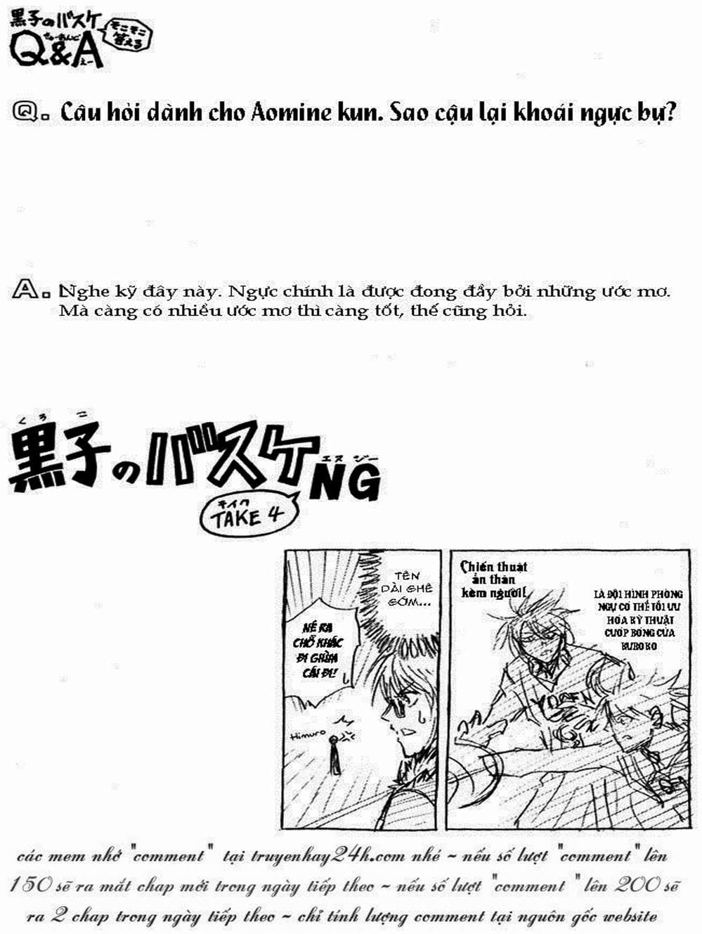 Truyện Tranh Vua Bóng Rổ - Kuroko’s Basketball trang 3