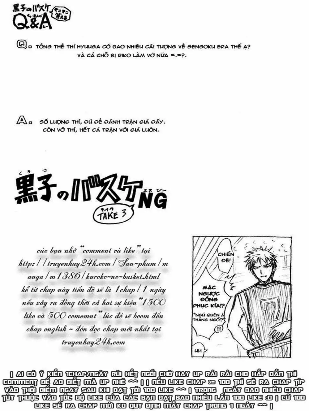 Truyện Tranh Vua Bóng Rổ - Kuroko’s Basketball trang 3