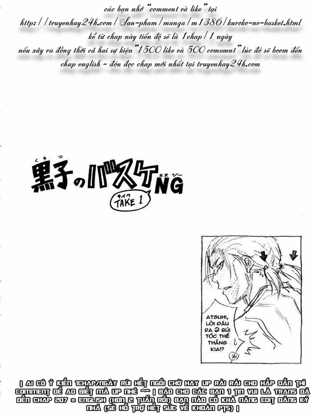 Truyện Tranh Vua Bóng Rổ - Kuroko’s Basketball trang 3