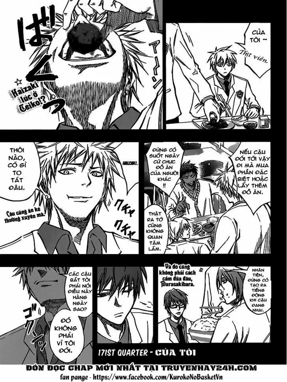 Truyện Tranh Vua Bóng Rổ - Kuroko’s Basketball trang 3