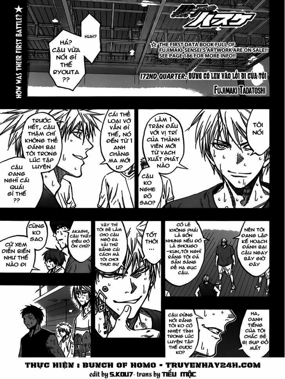 Truyện Tranh Vua Bóng Rổ - Kuroko’s Basketball trang 3