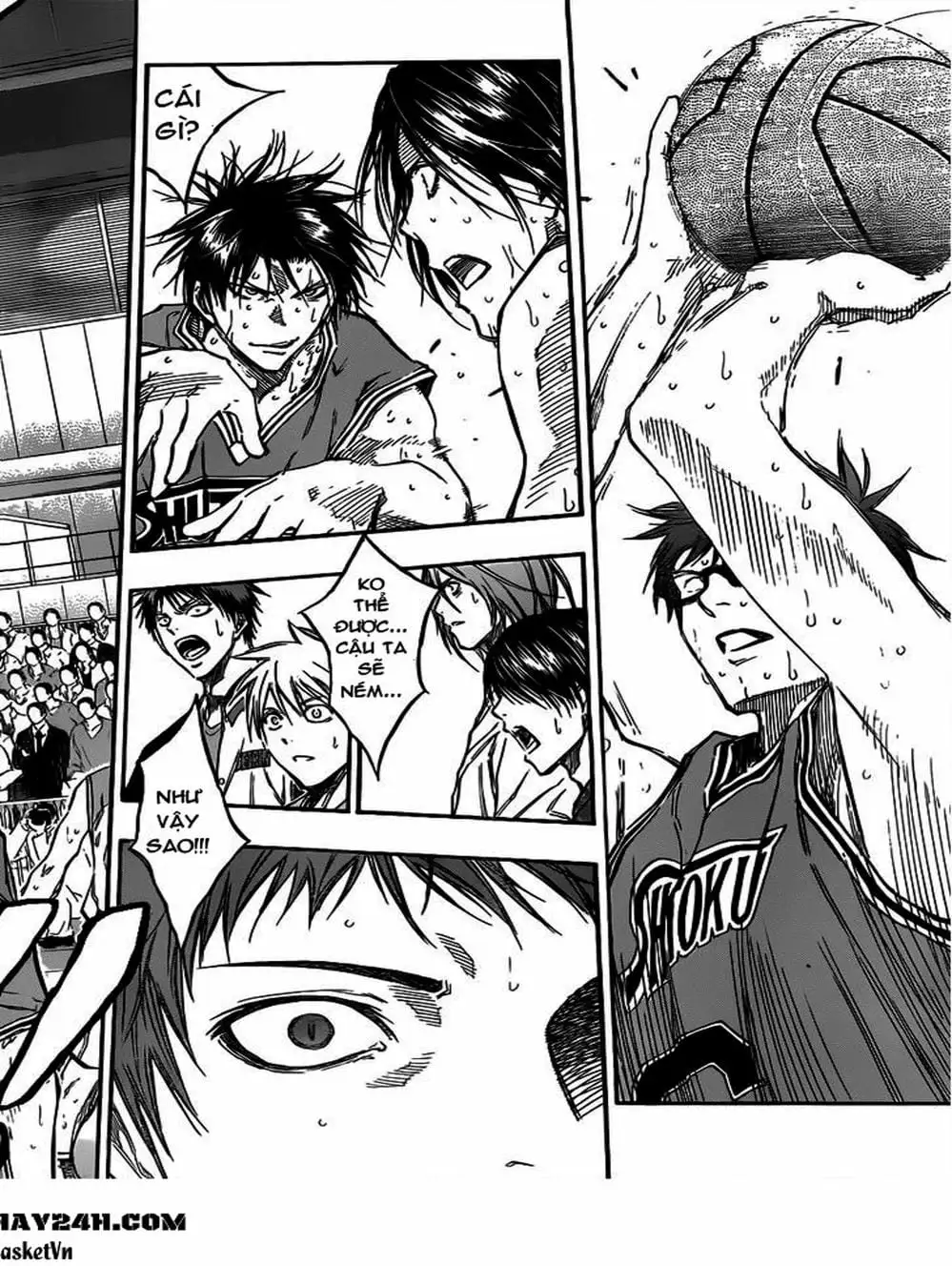 Truyện Tranh Vua Bóng Rổ - Kuroko’s Basketball trang 3