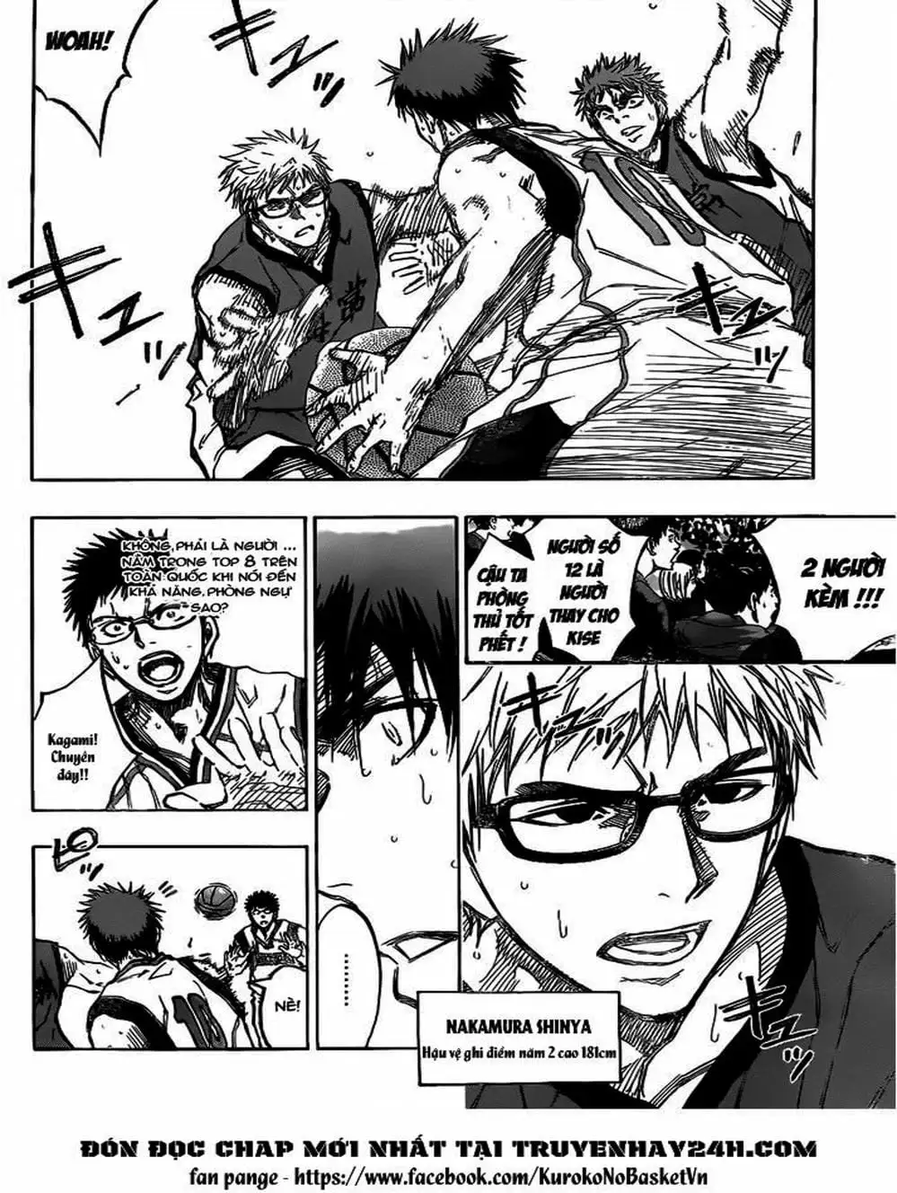 Truyện Tranh Vua Bóng Rổ - Kuroko’s Basketball trang 3