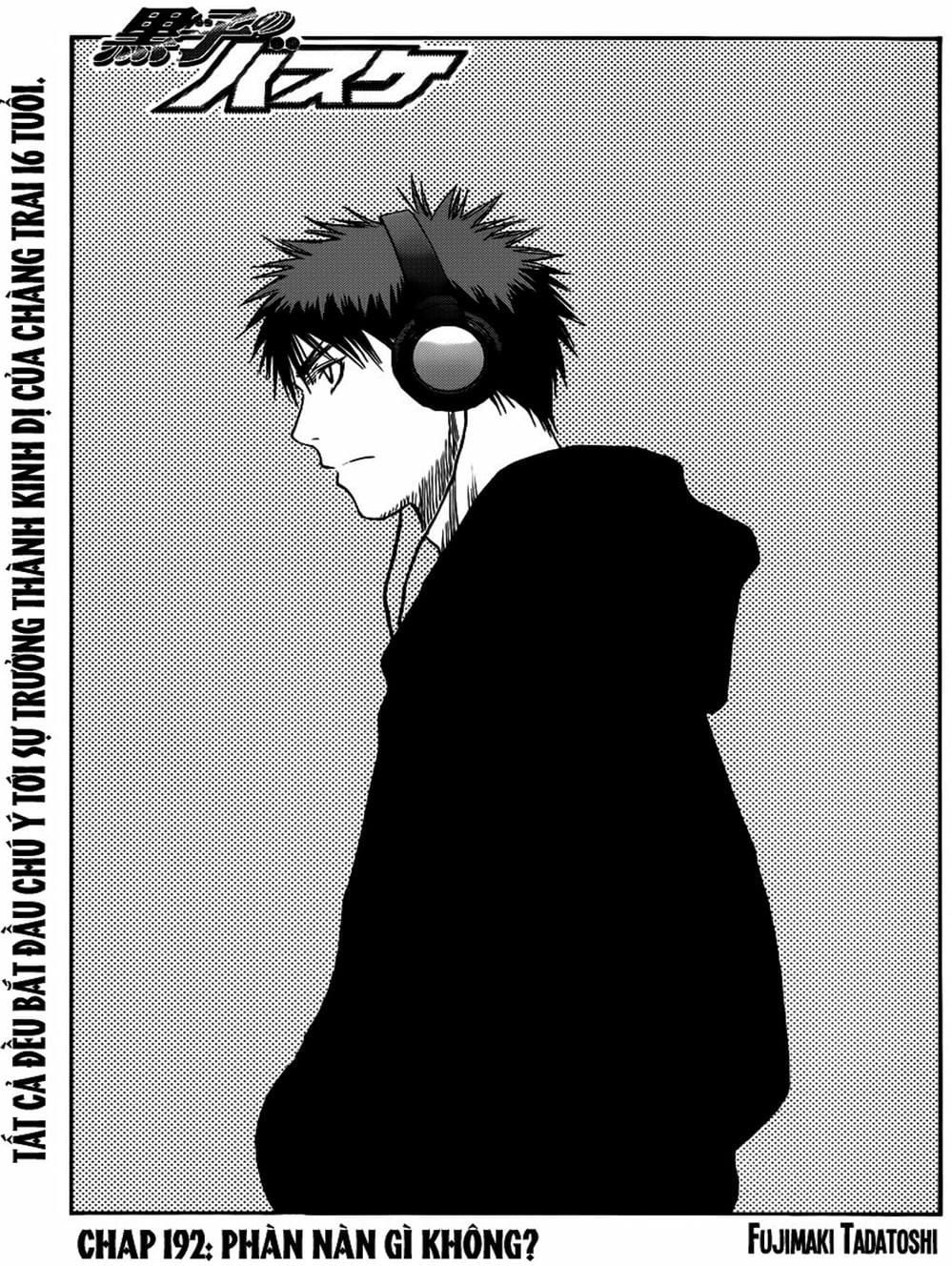 Truyện Tranh Vua Bóng Rổ - Kuroko’s Basketball trang 3