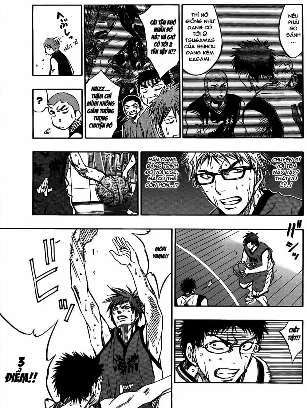 Truyện Tranh Vua Bóng Rổ - Kuroko’s Basketball trang 3