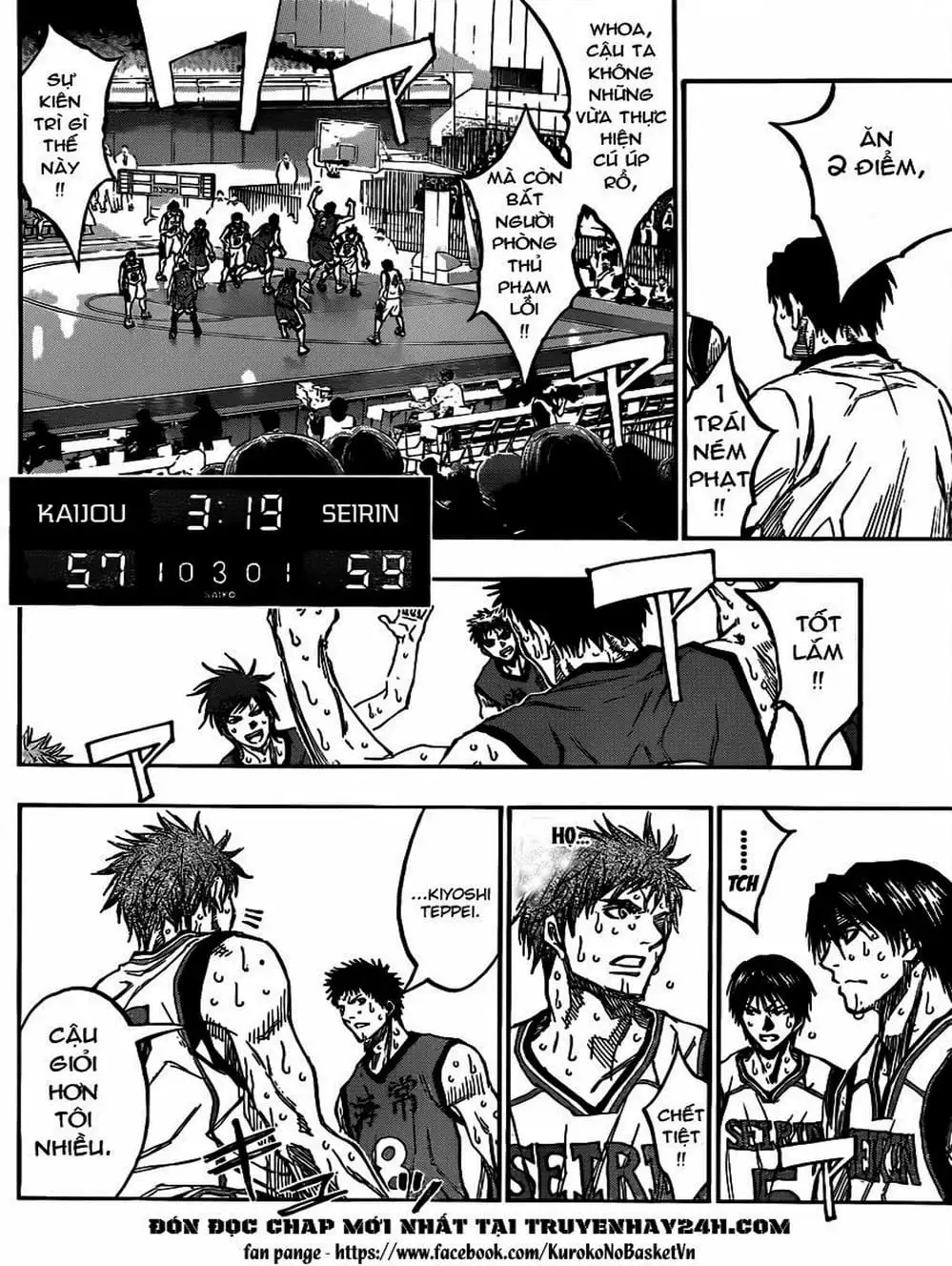 Truyện Tranh Vua Bóng Rổ - Kuroko’s Basketball trang 3