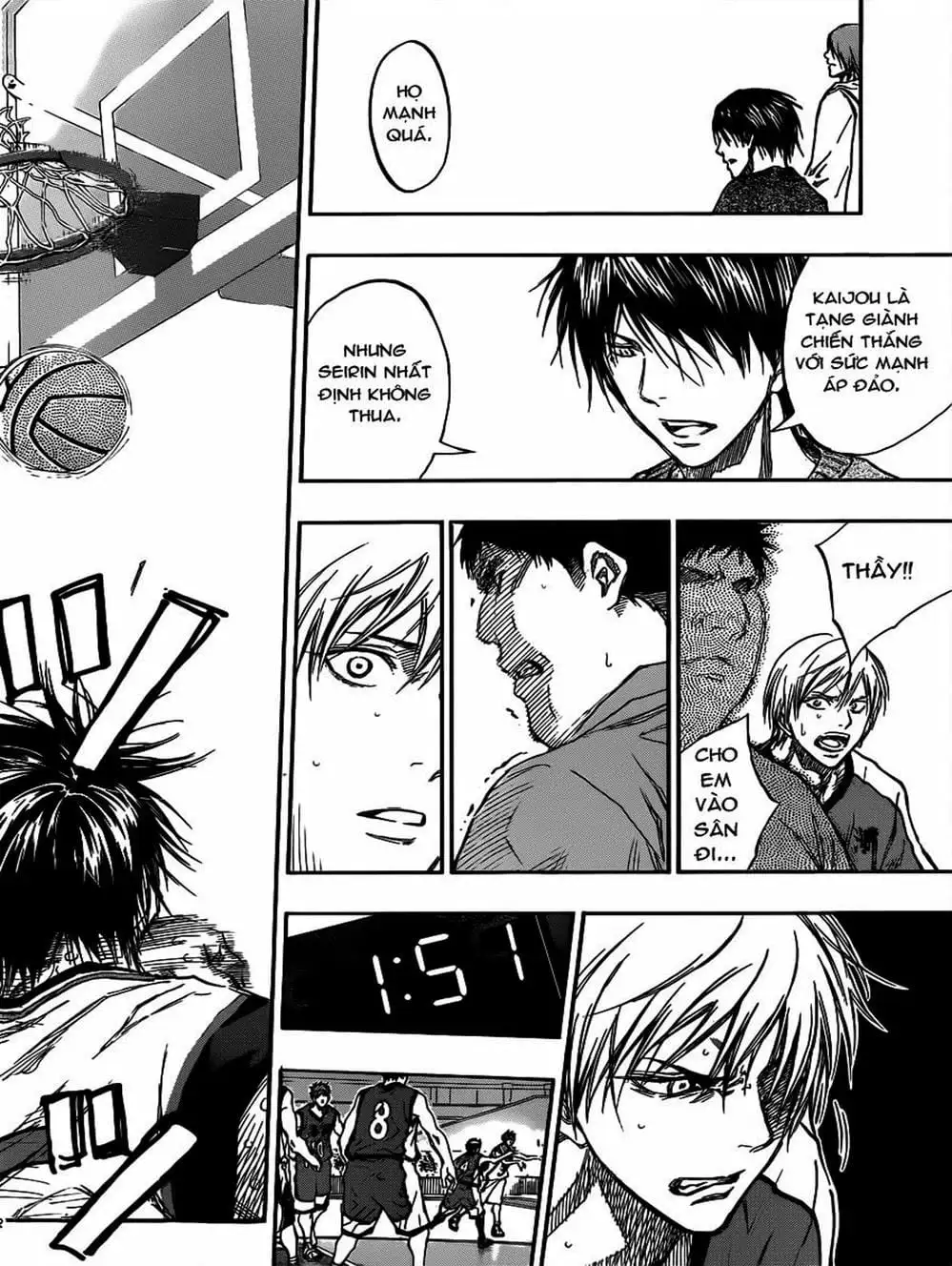 Truyện Tranh Vua Bóng Rổ - Kuroko’s Basketball trang 3