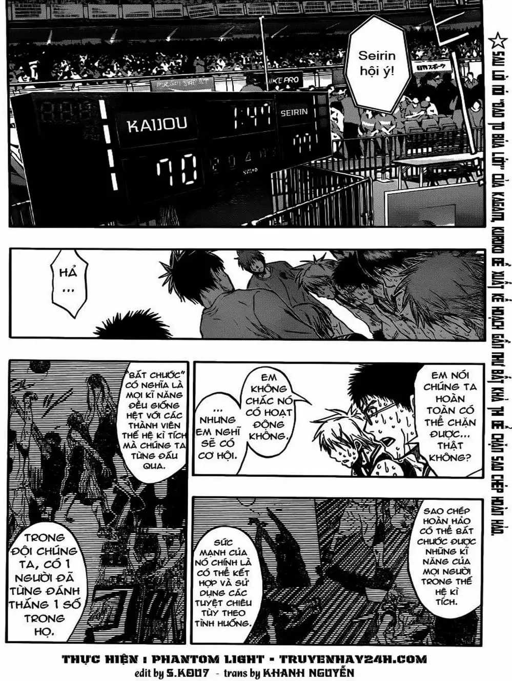 Truyện Tranh Vua Bóng Rổ - Kuroko’s Basketball trang 3