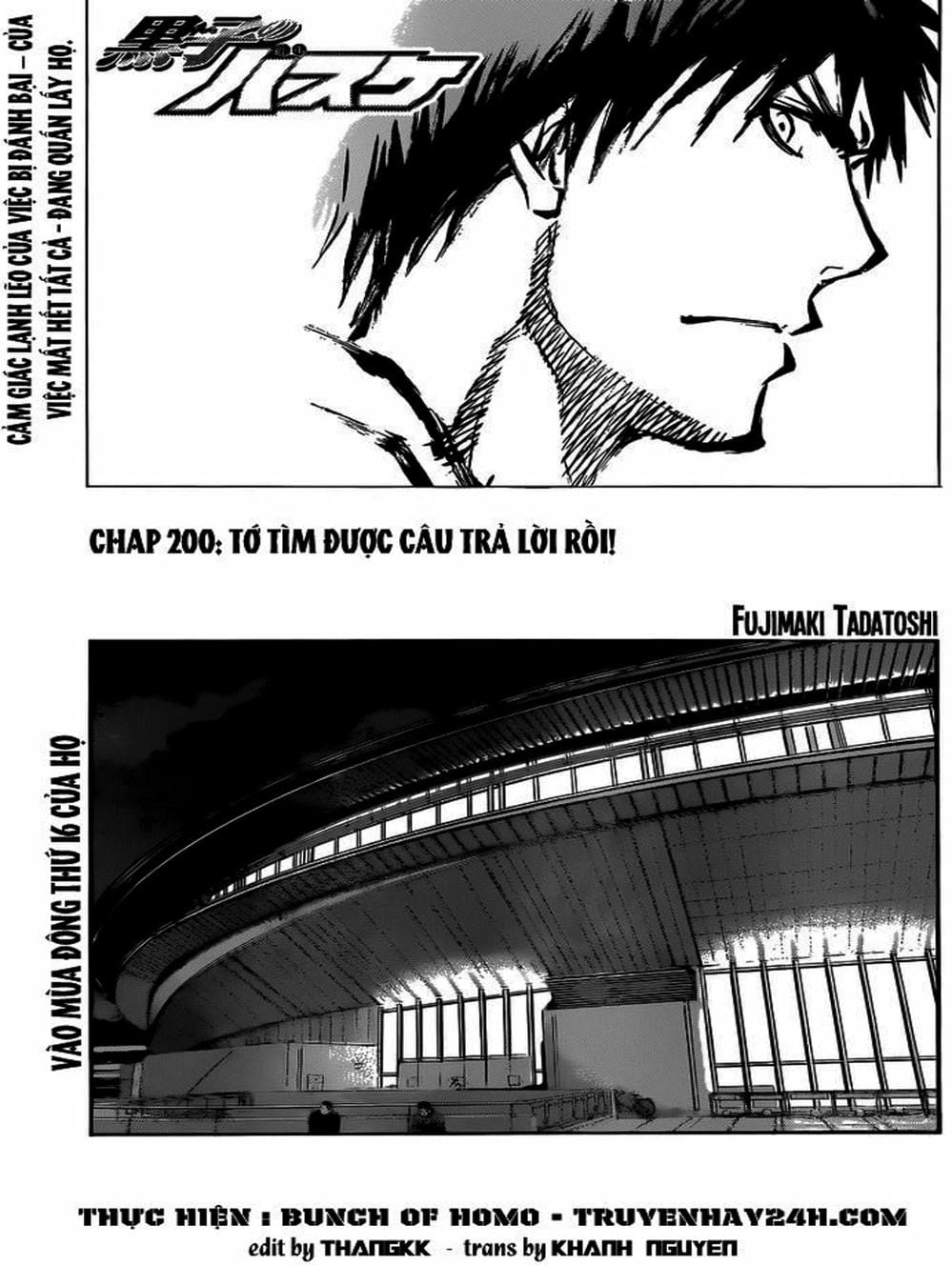 Truyện Tranh Vua Bóng Rổ - Kuroko’s Basketball trang 3