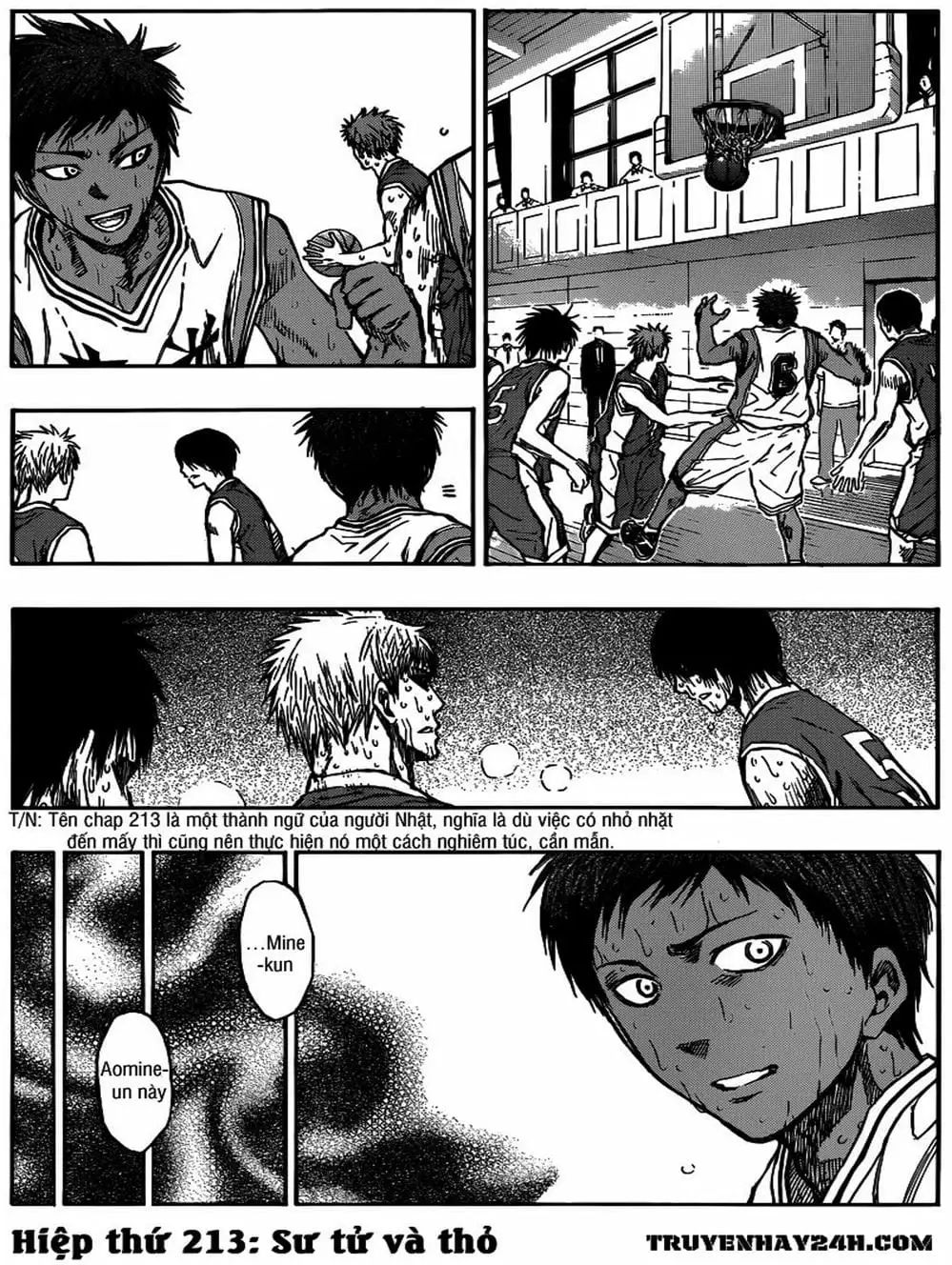Truyện Tranh Vua Bóng Rổ - Kuroko’s Basketball trang 3