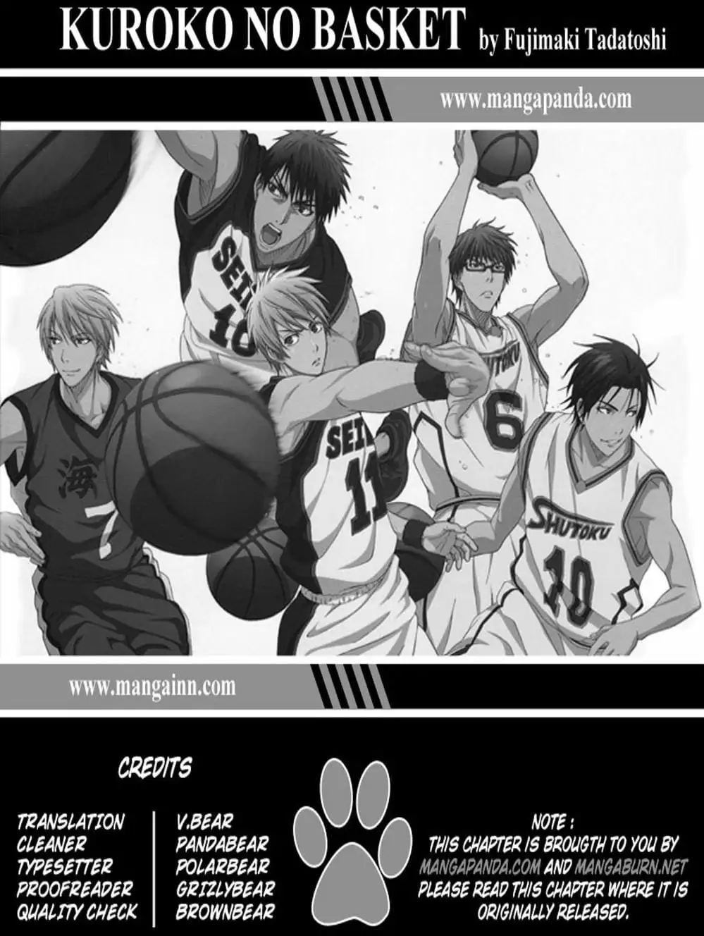 Truyện Tranh Vua Bóng Rổ - Kuroko’s Basketball trang 3
