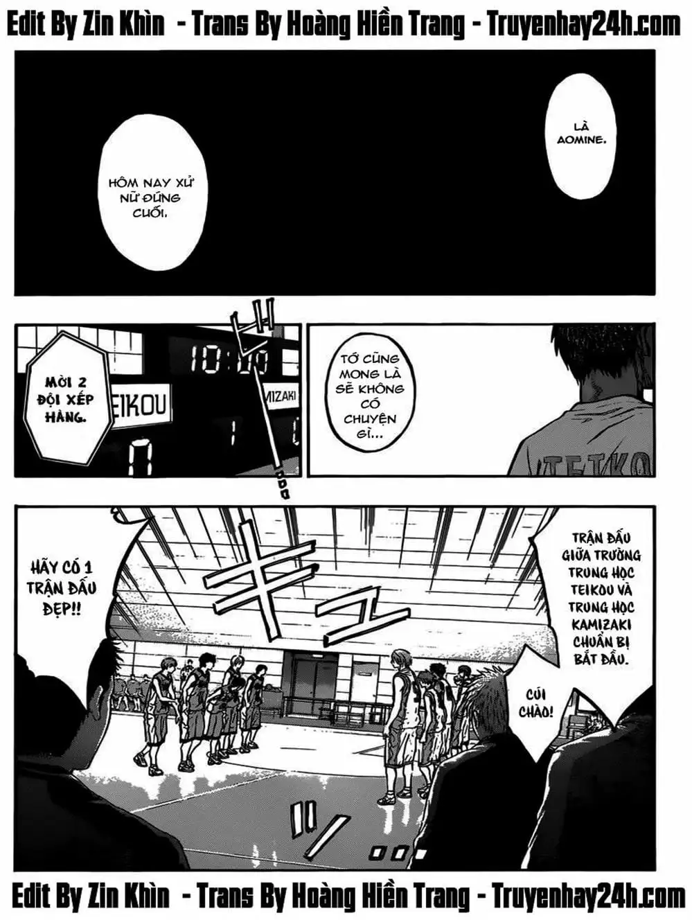 Truyện Tranh Vua Bóng Rổ - Kuroko’s Basketball trang 3