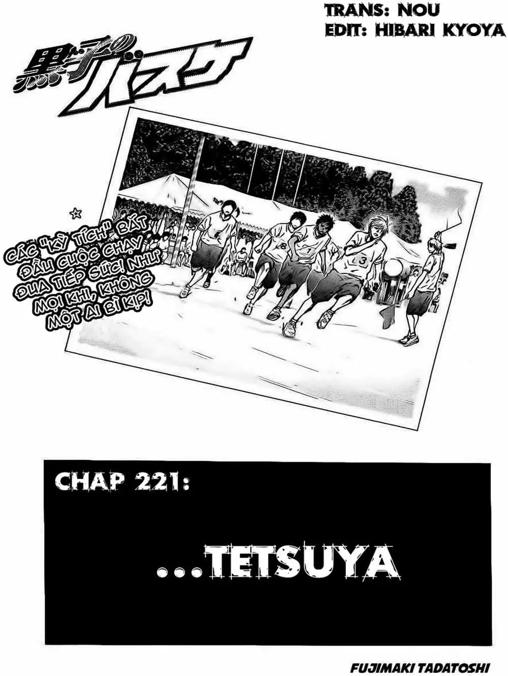 Truyện Tranh Vua Bóng Rổ - Kuroko’s Basketball trang 3