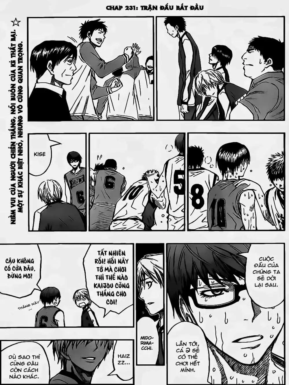 Truyện Tranh Vua Bóng Rổ - Kuroko’s Basketball trang 3