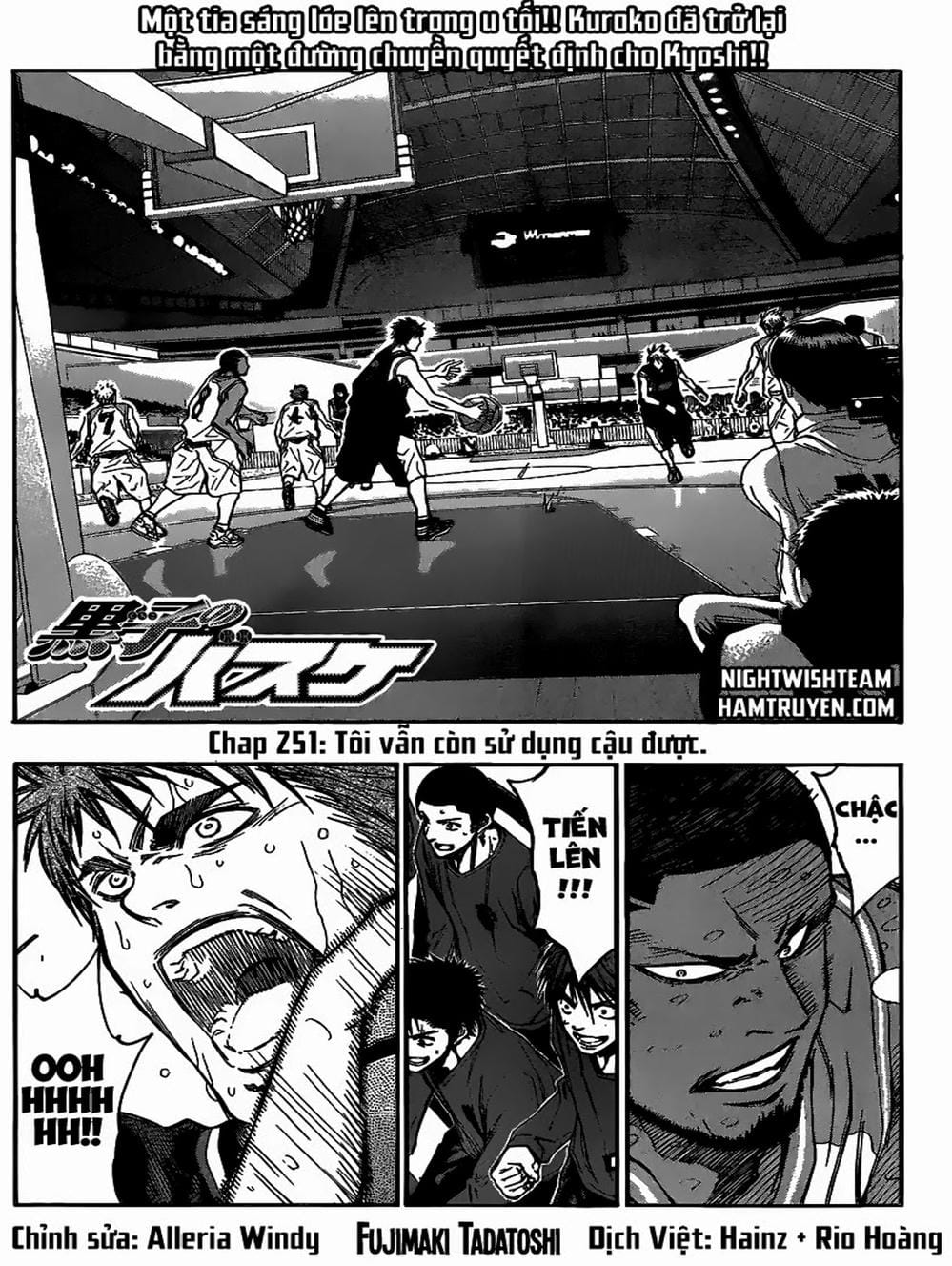 Truyện Tranh Vua Bóng Rổ - Kuroko’s Basketball trang 3