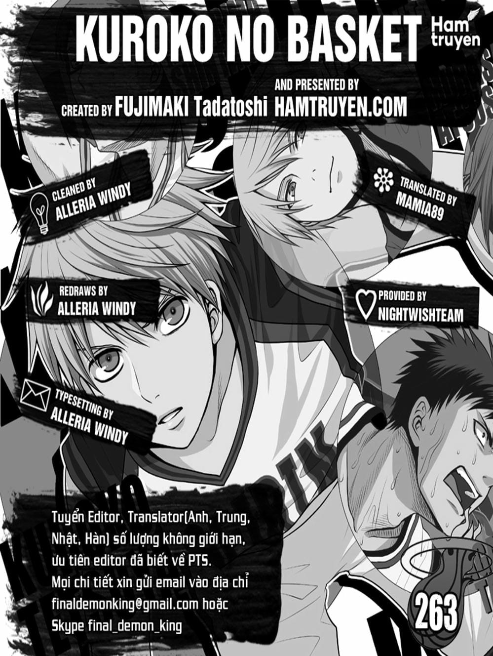 Truyện Tranh Vua Bóng Rổ - Kuroko’s Basketball trang 3