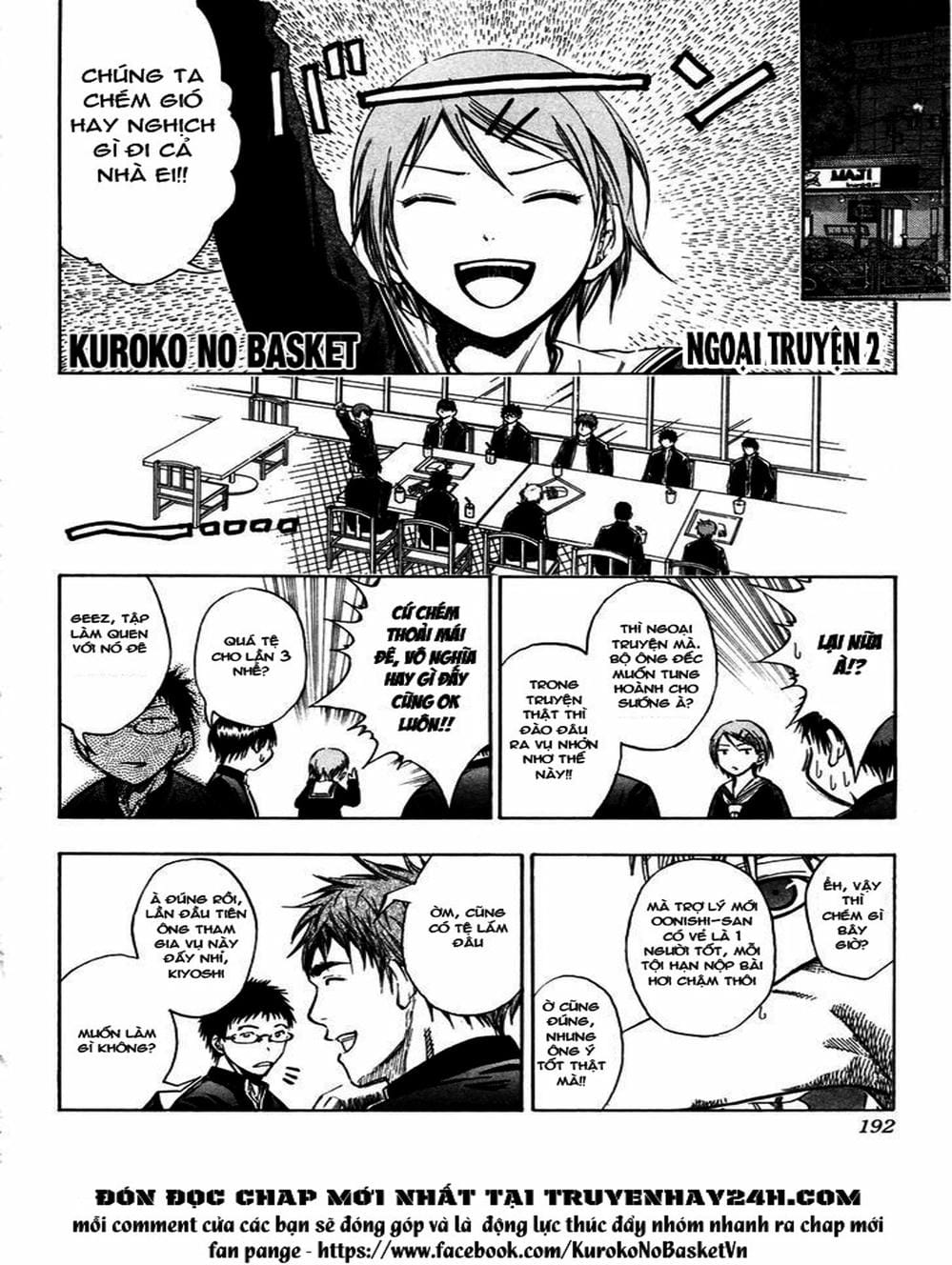Truyện Tranh Vua Bóng Rổ - Kuroko’s Basketball trang 3