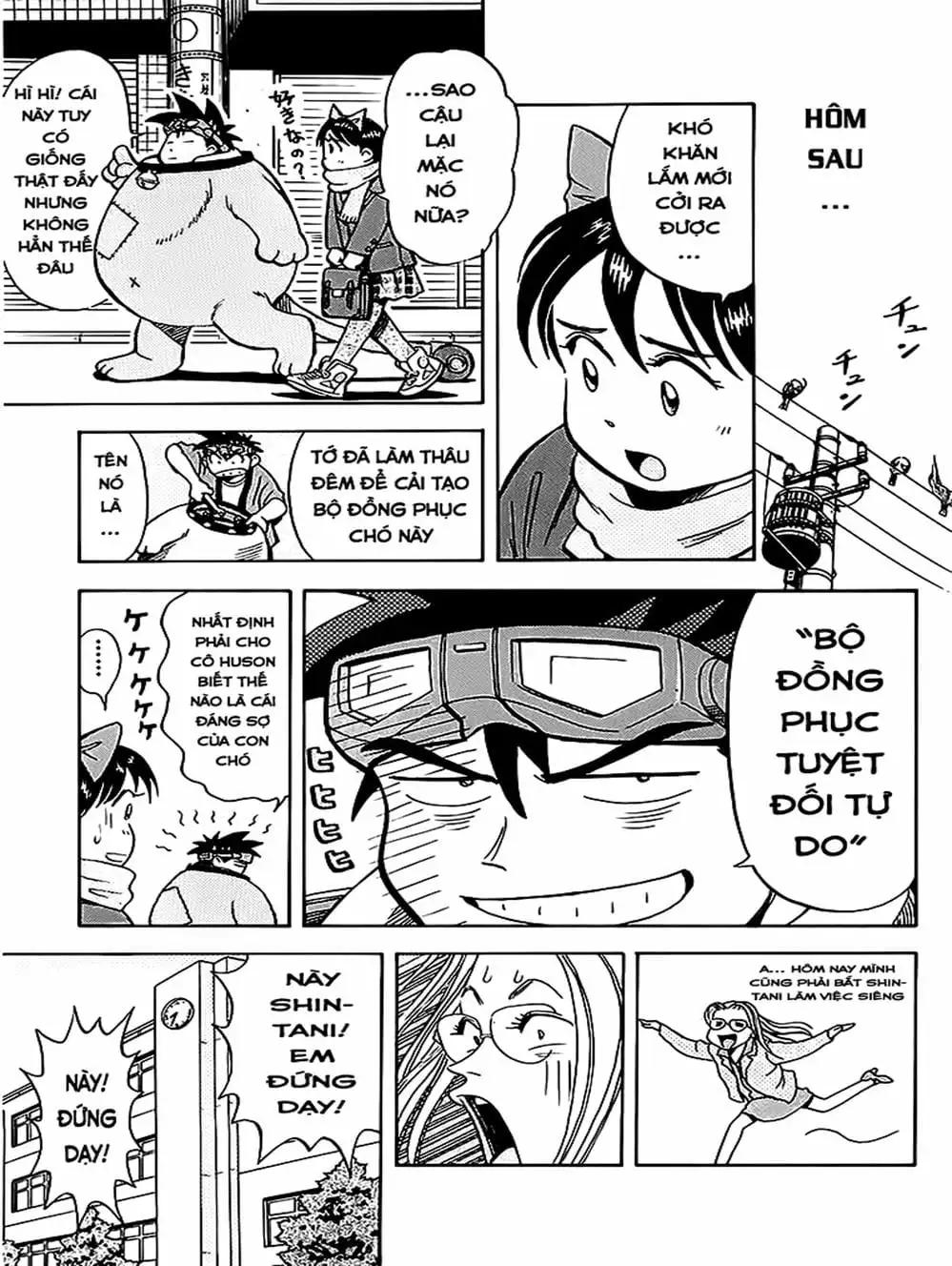 Truyện Tranh Vua Sáng Chế - Jibaku Kun trang 5