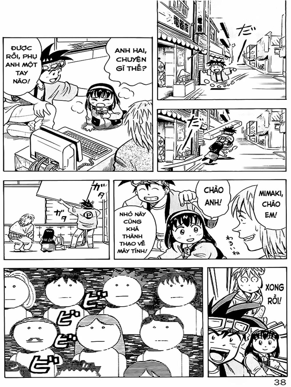 Truyện Tranh Vua Sáng Chế - Jibaku Kun trang 5