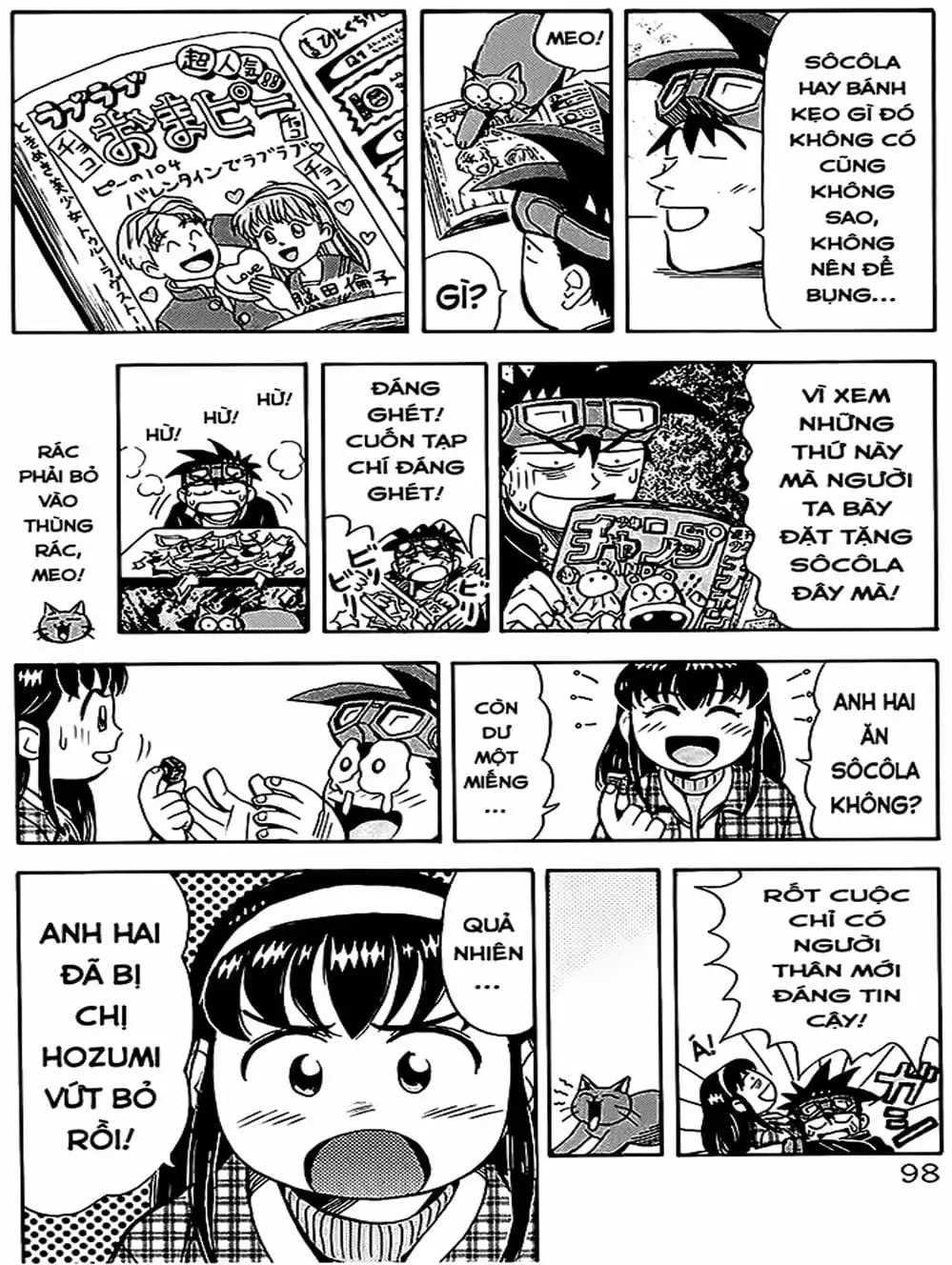 Truyện Tranh Vua Sáng Chế - Jibaku Kun trang 5