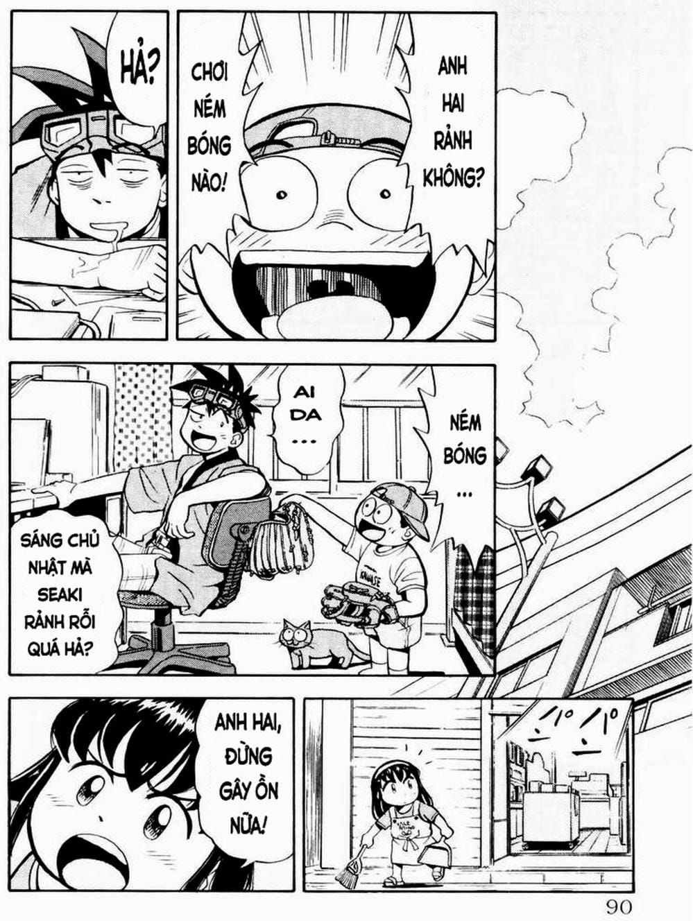 Truyện Tranh Vua Sáng Chế - Jibaku Kun trang 5