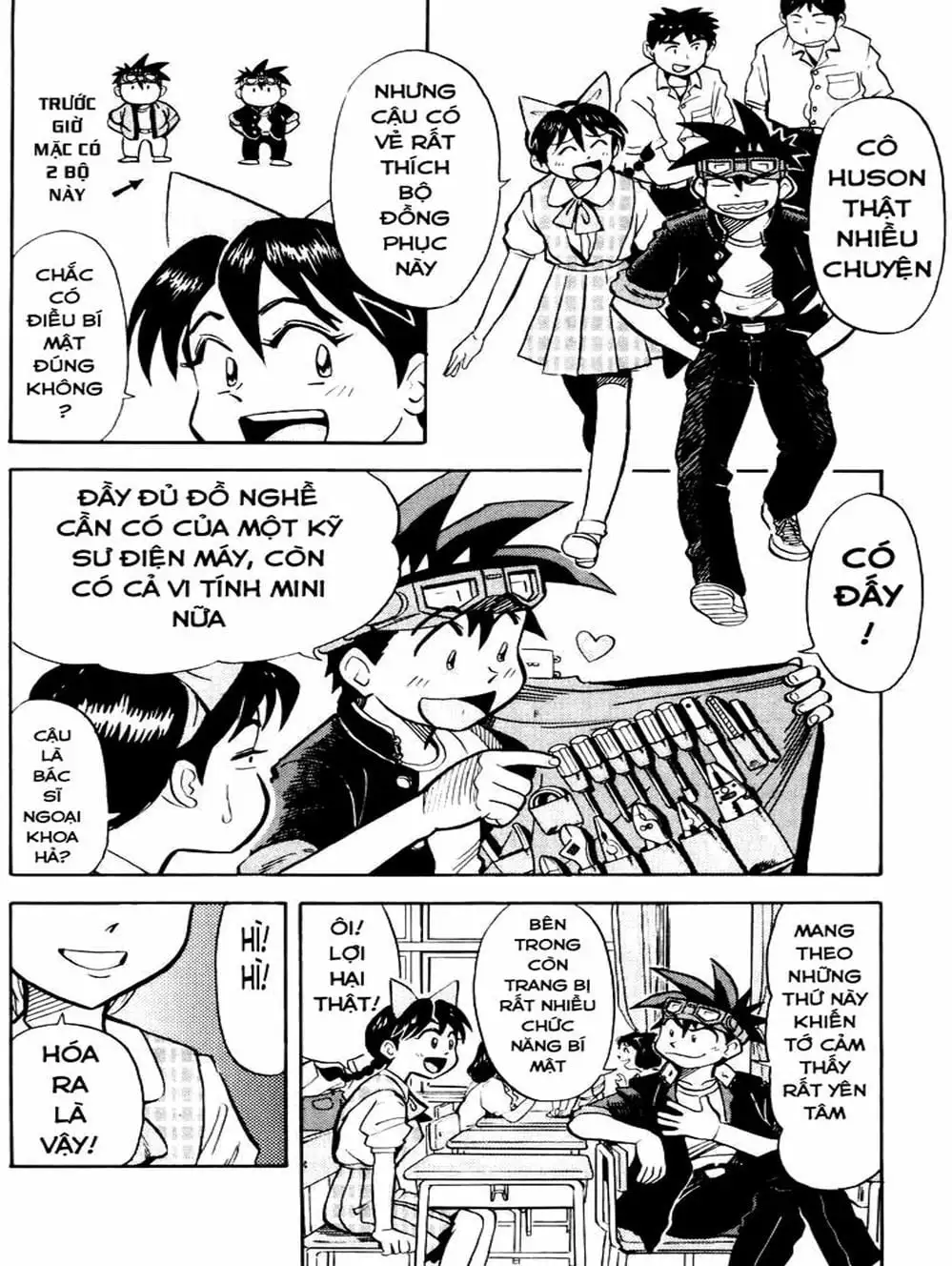 Truyện Tranh Vua Sáng Chế - Jibaku Kun trang 5