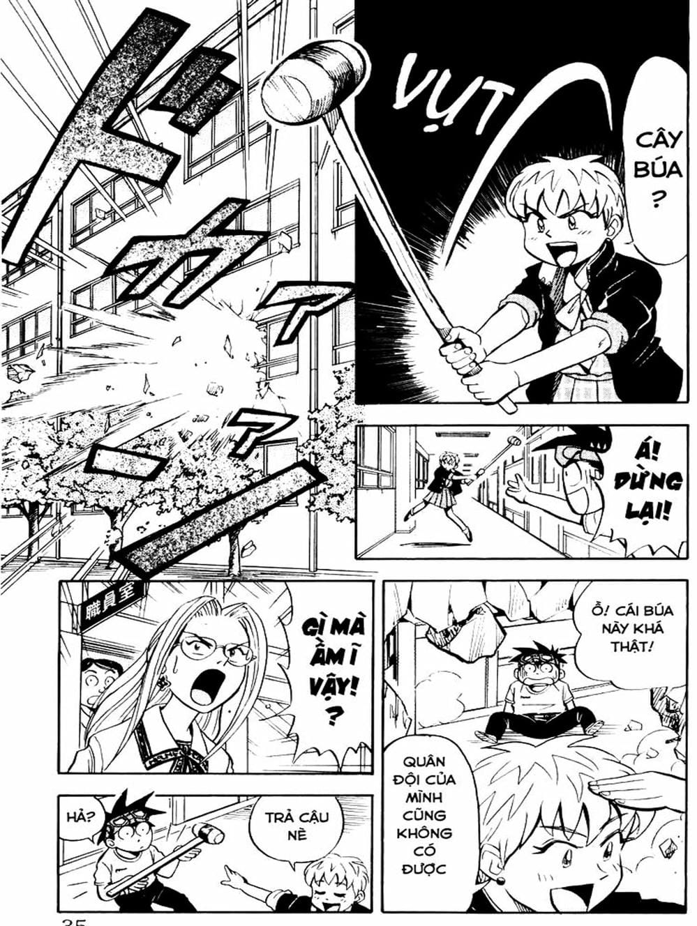 Truyện Tranh Vua Sáng Chế - Jibaku Kun trang 5