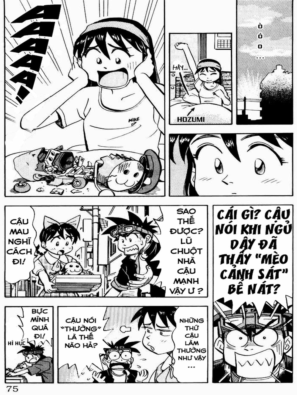 Truyện Tranh Vua Sáng Chế - Jibaku Kun trang 5