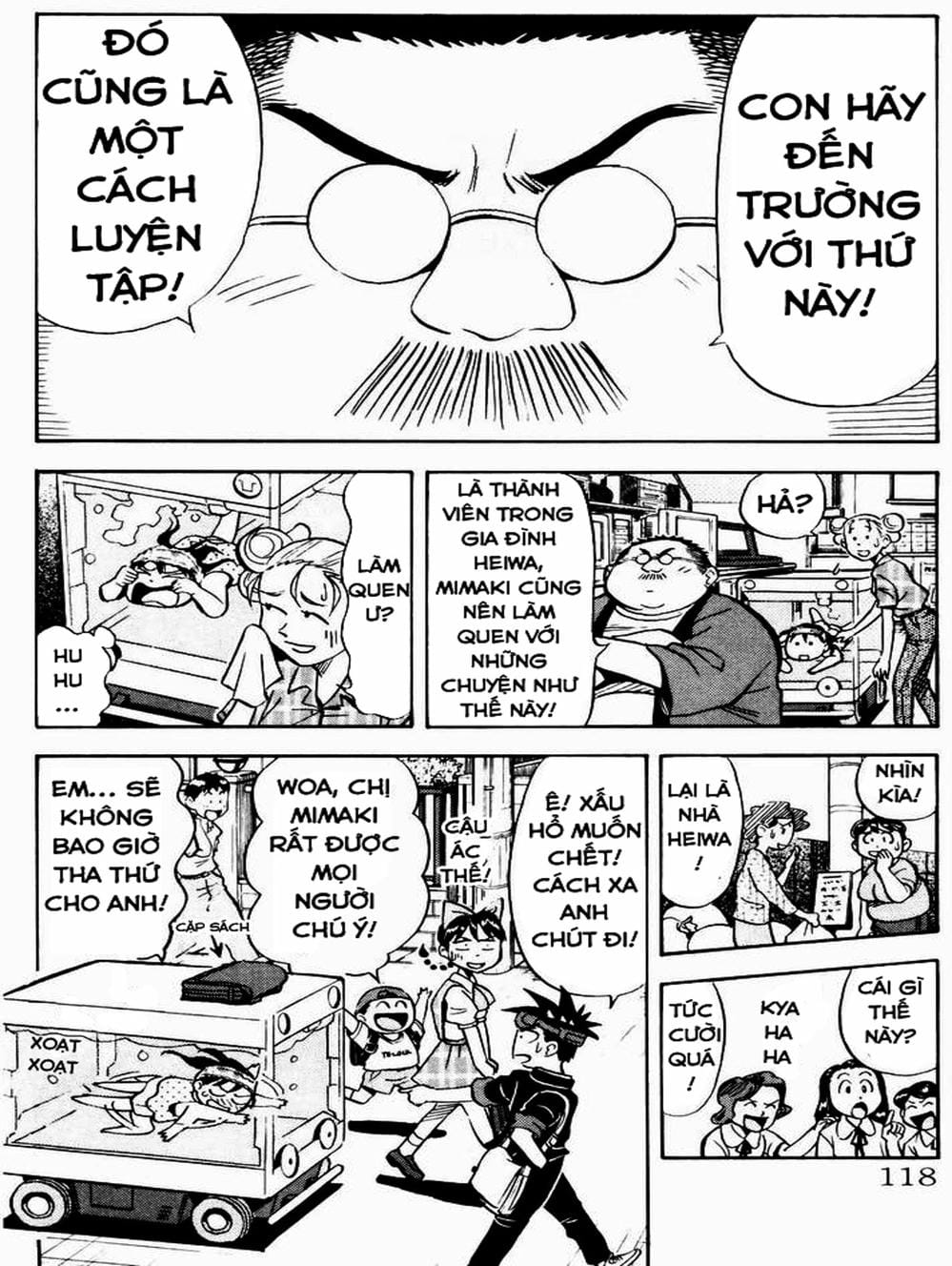 Truyện Tranh Vua Sáng Chế - Jibaku Kun trang 5