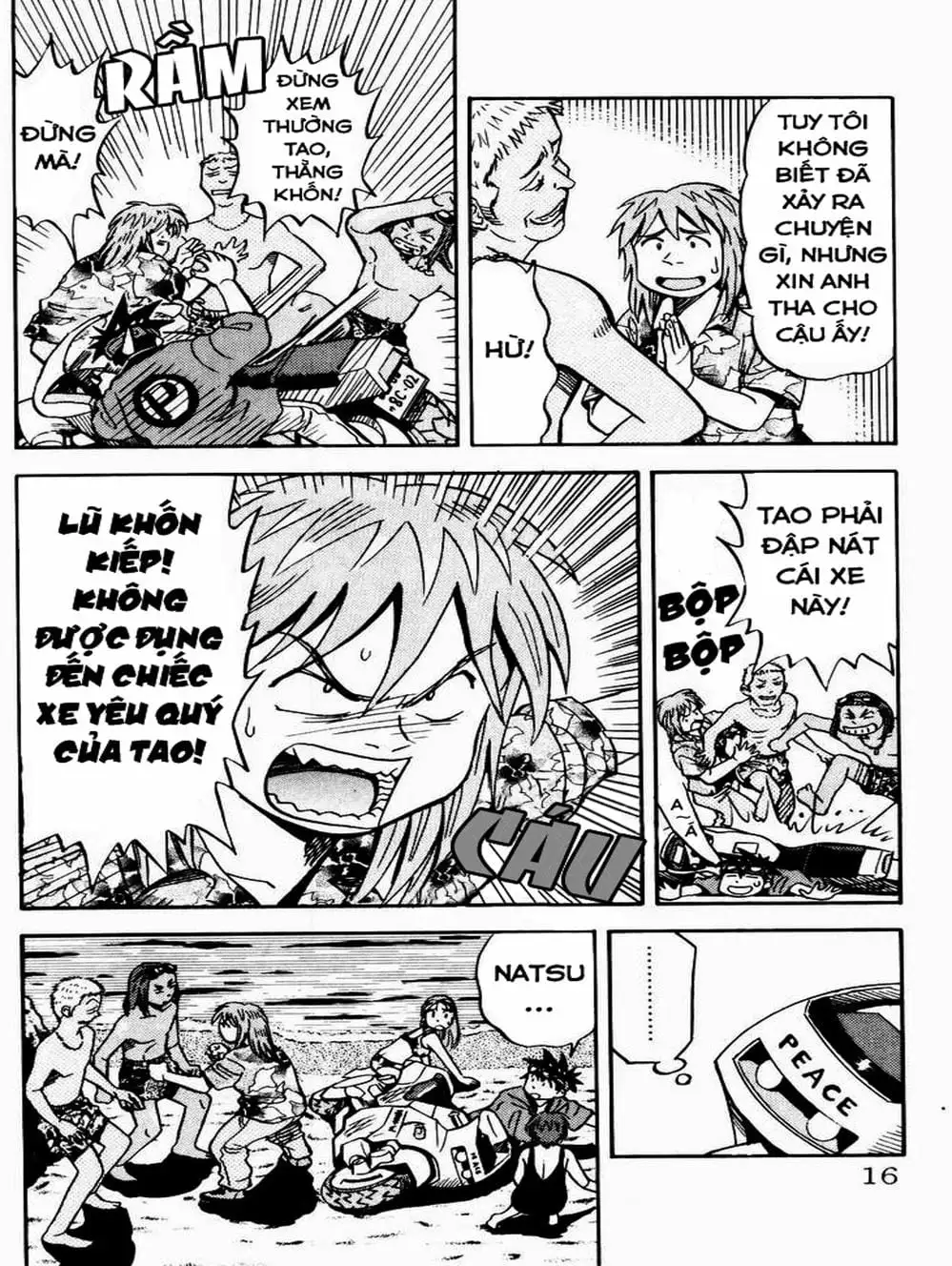 Truyện Tranh Vua Sáng Chế - Jibaku Kun trang 5