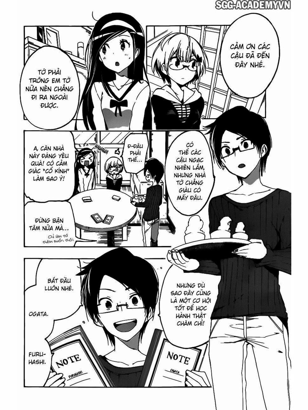 Truyện Tranh Chúng Mình Không Học Nổi - We Can’t Study trang 4