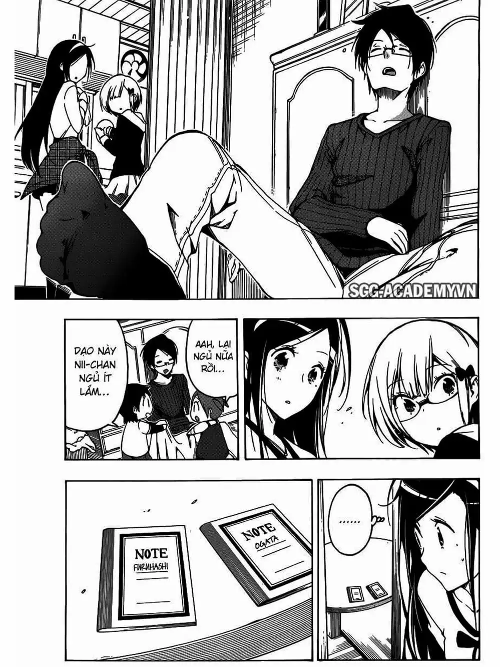 Truyện Tranh Chúng Mình Không Học Nổi - We Can’t Study trang 4