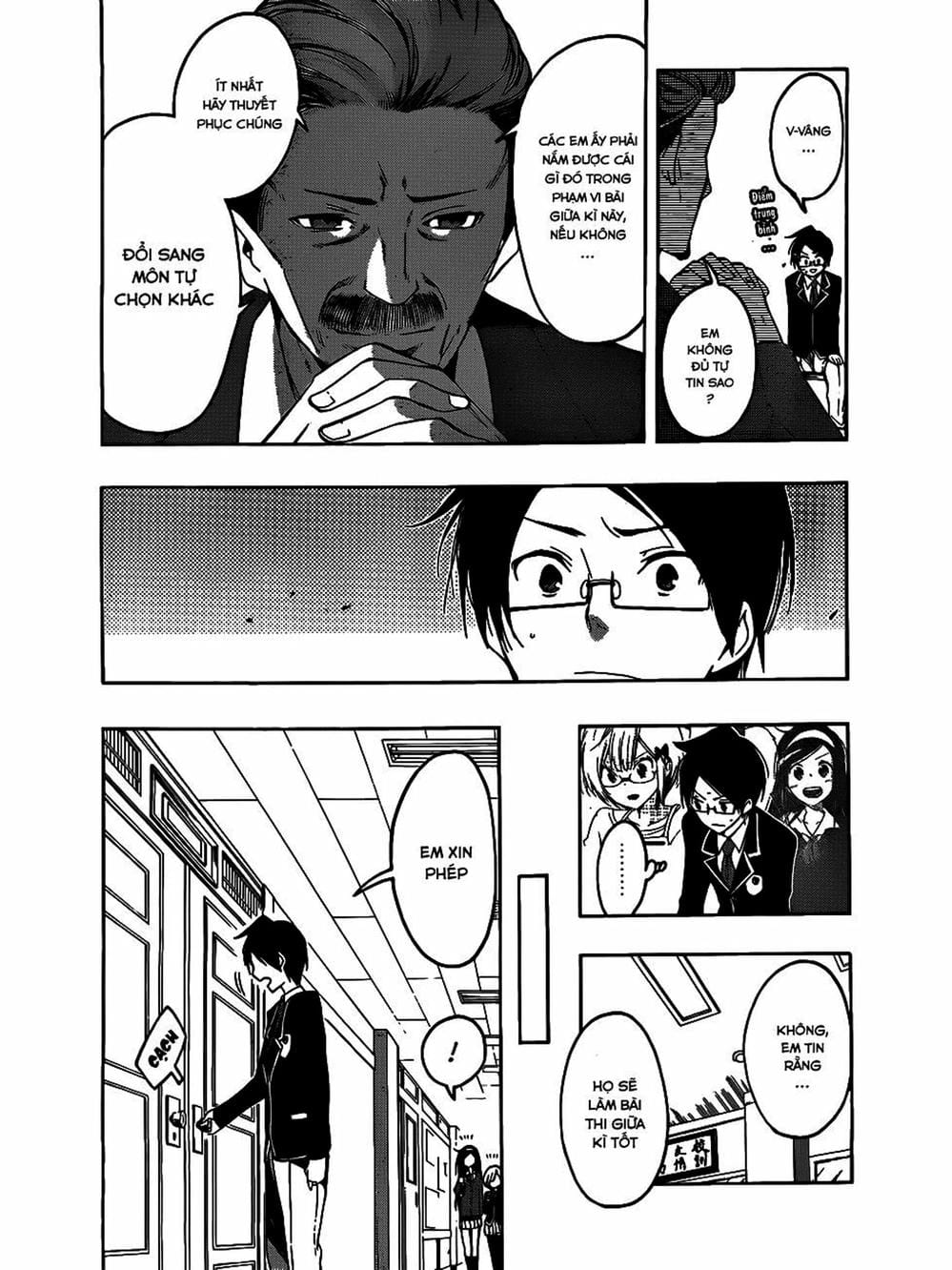 Truyện Tranh Chúng Mình Không Học Nổi - We Can’t Study trang 4